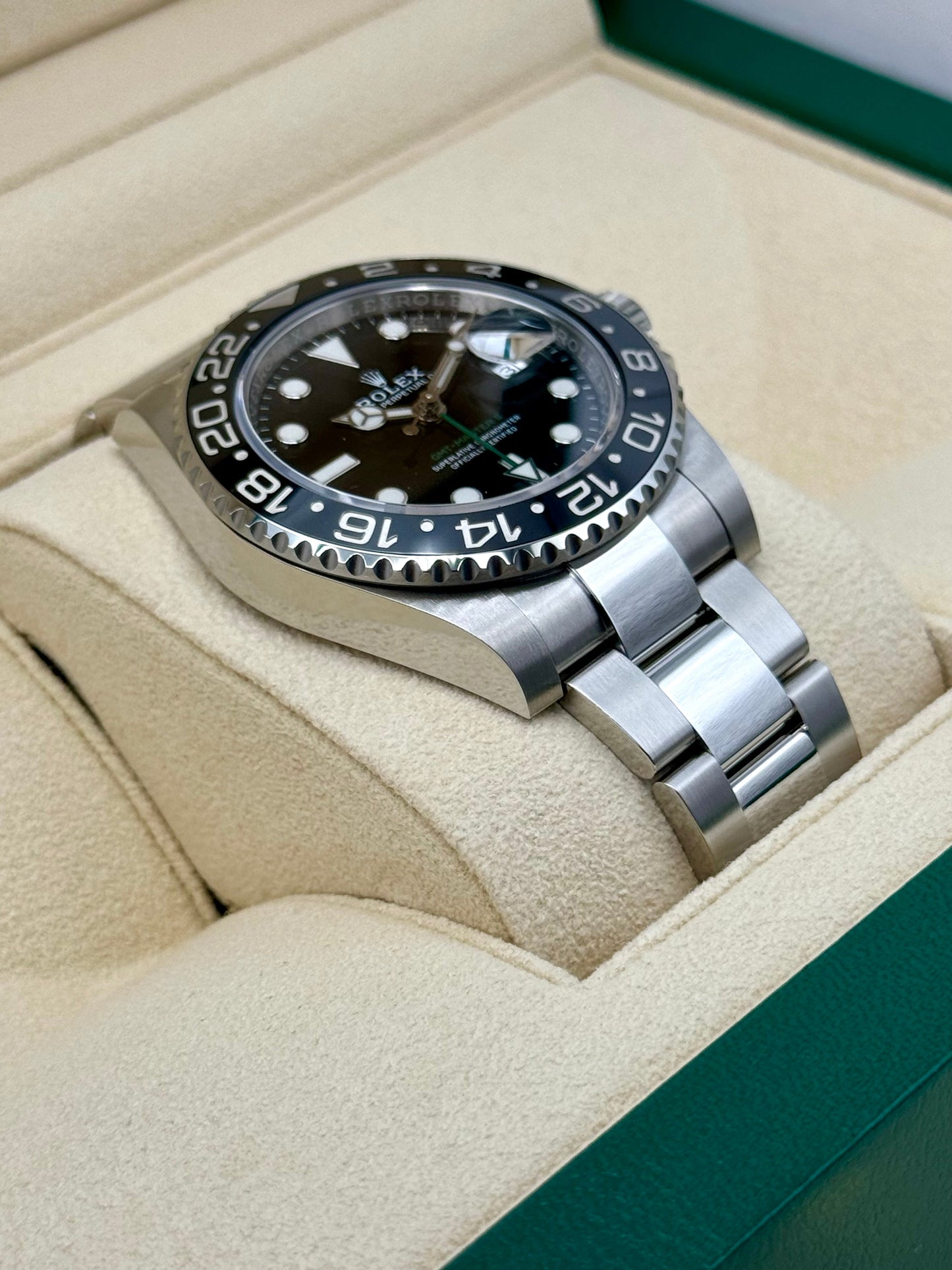 NEW OLD STOCK 2020 Rolex GMT-Master II 40mm 116710LN Black Dial - MyWatchLLC
