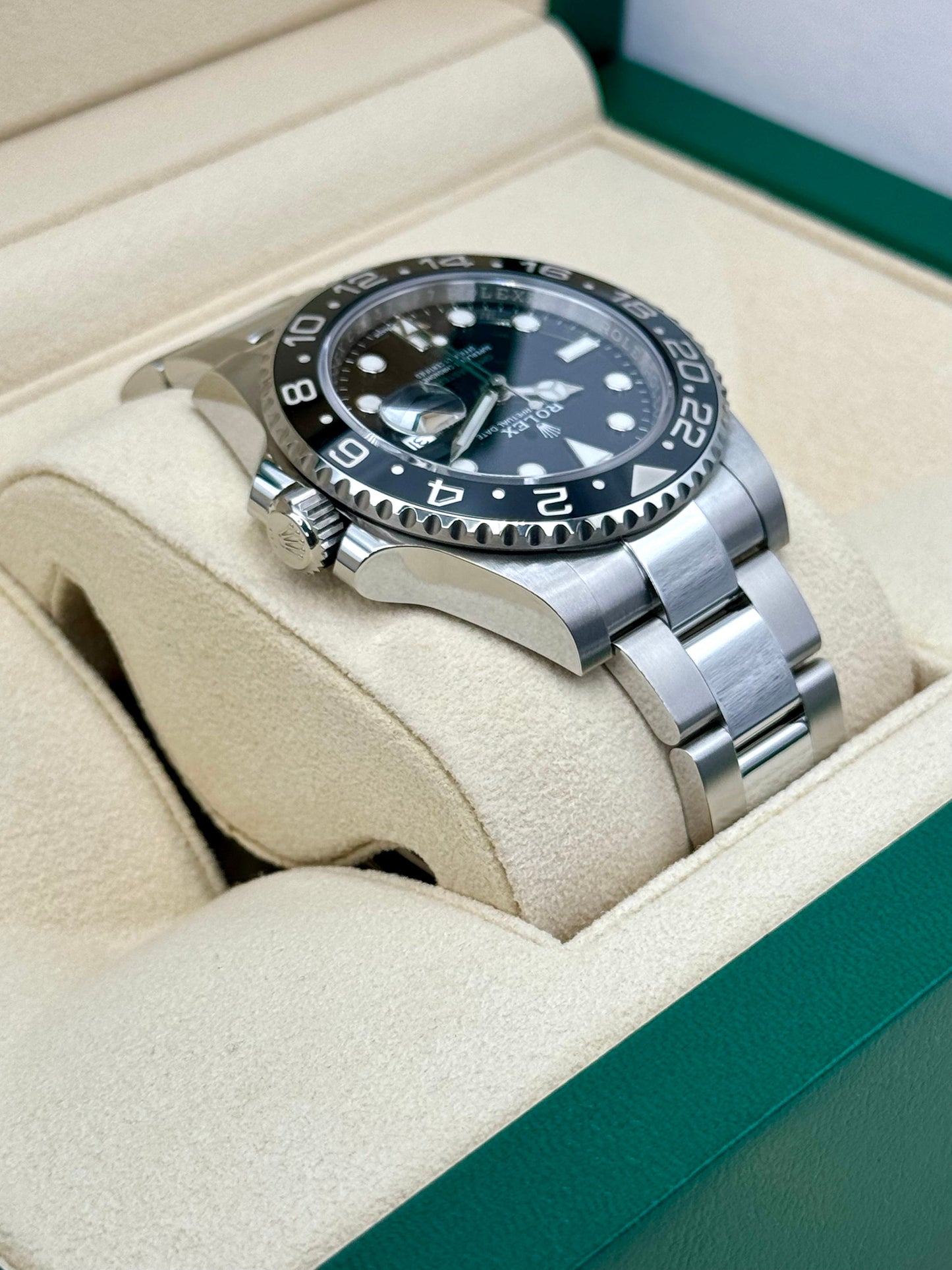 NEW OLD STOCK 2020 Rolex GMT-Master II 40mm 116710LN Black Dial - MyWatchLLC