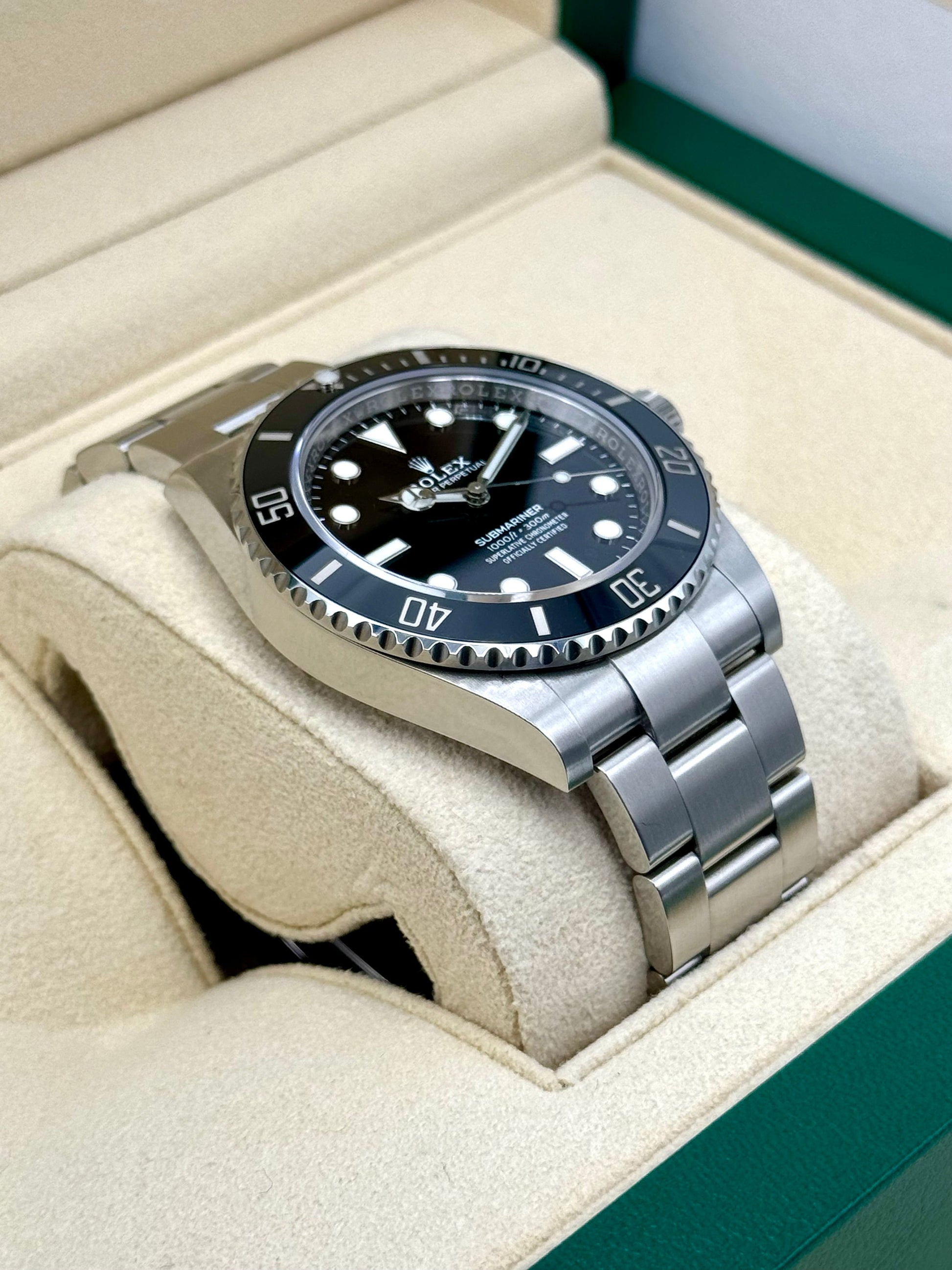 2022 Rolex Submariner 41mm 124060 Stainless Steel Black Dial - MyWatchLLC