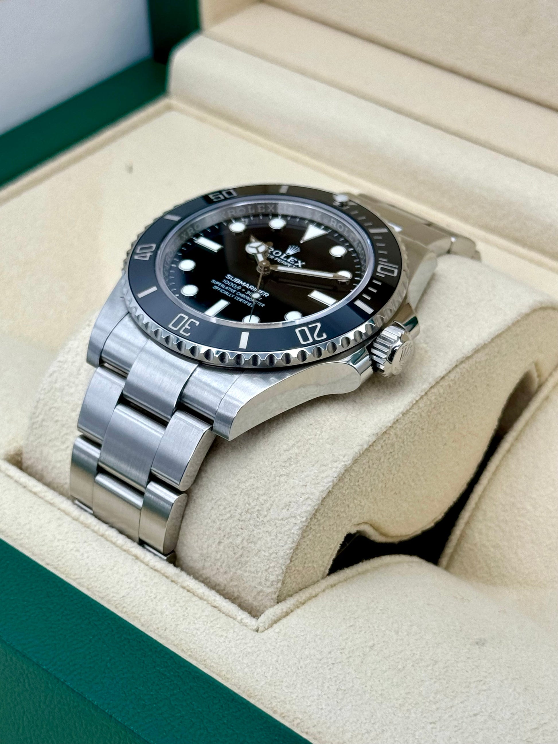 2022 Rolex Submariner 41mm 124060 Stainless Steel Black Dial - MyWatchLLC