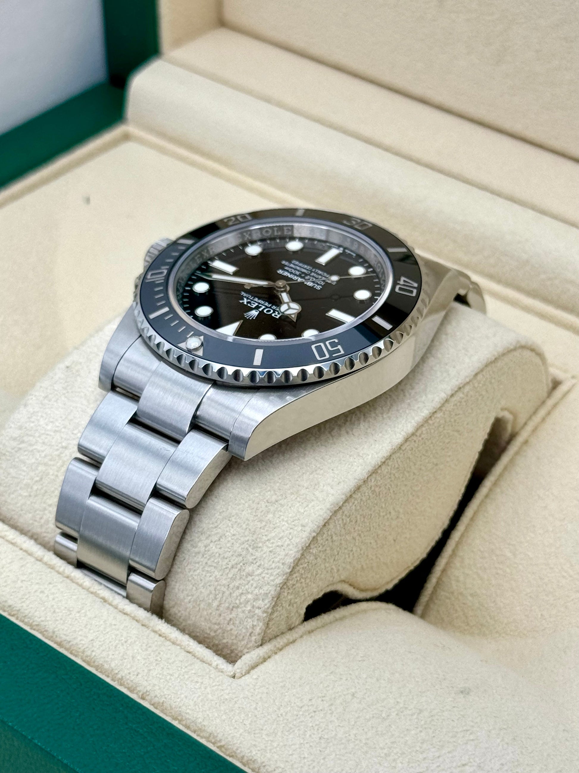 2022 Rolex Submariner 41mm 124060 Stainless Steel Black Dial - MyWatchLLC