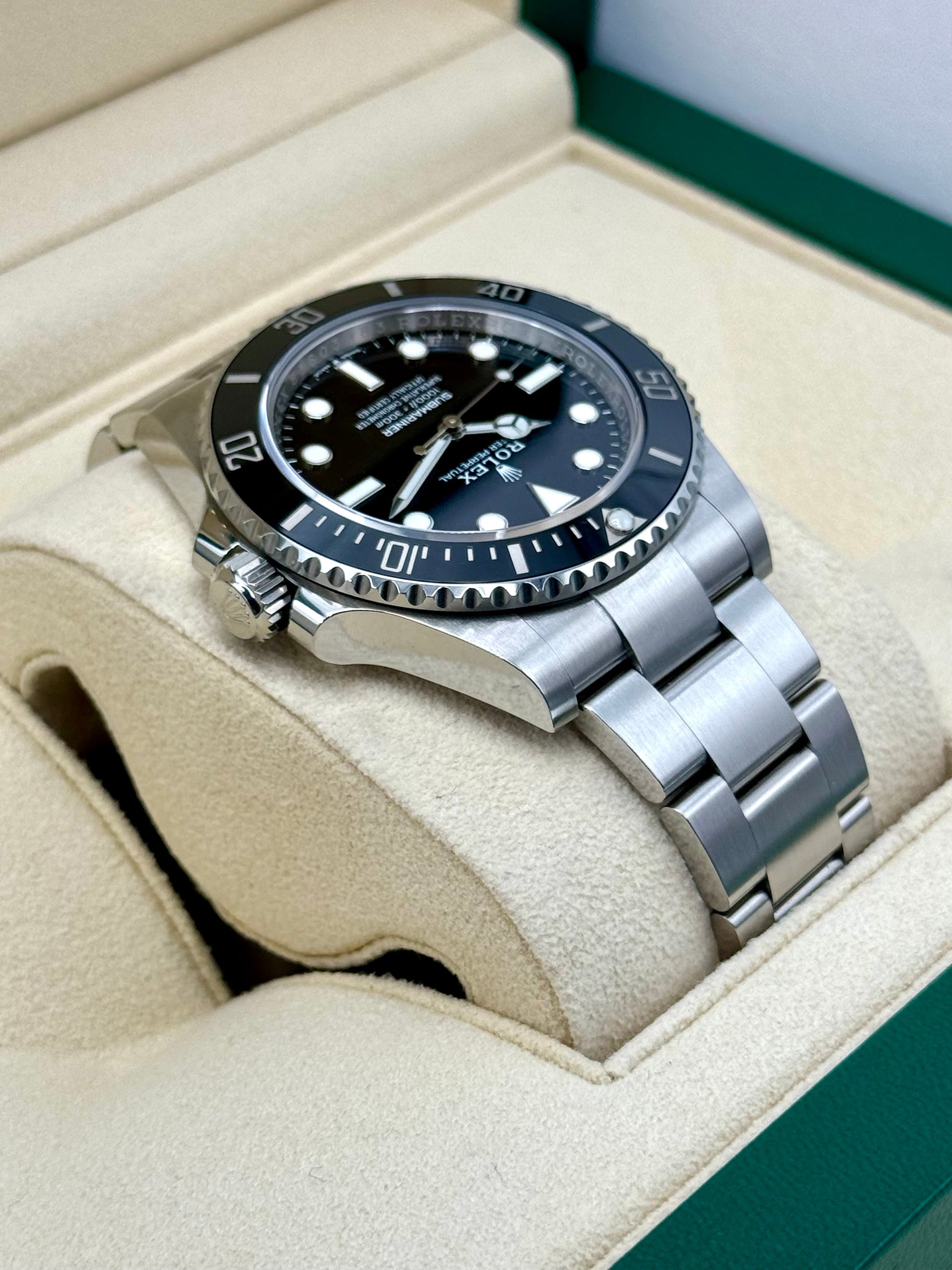 2022 Rolex Submariner 41mm 124060 Stainless Steel Black Dial - MyWatchLLC