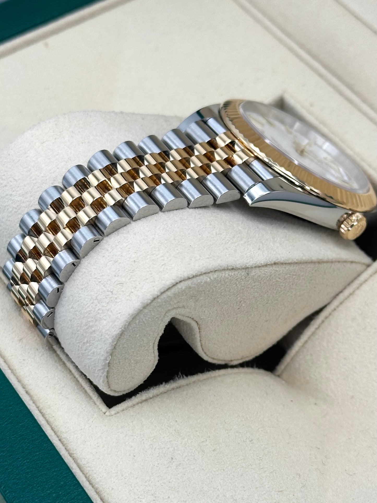 2022 Rolex Datejust 41mm 126333 Two-Tone Jubilee White Dial - MyWatchLLC