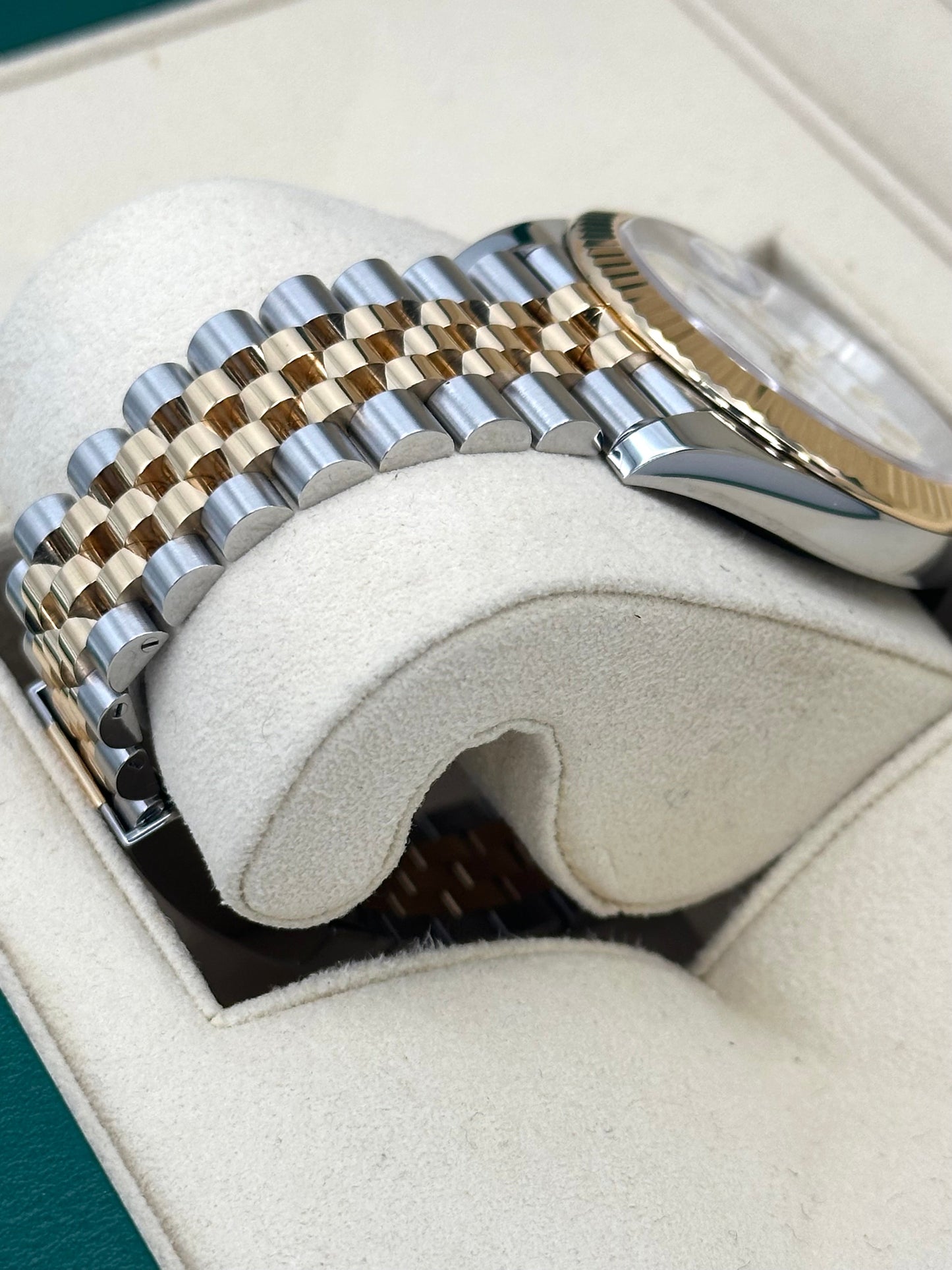 2022 Rolex Datejust 41mm 126333 Two-Tone Jubilee White Dial - MyWatchLLC