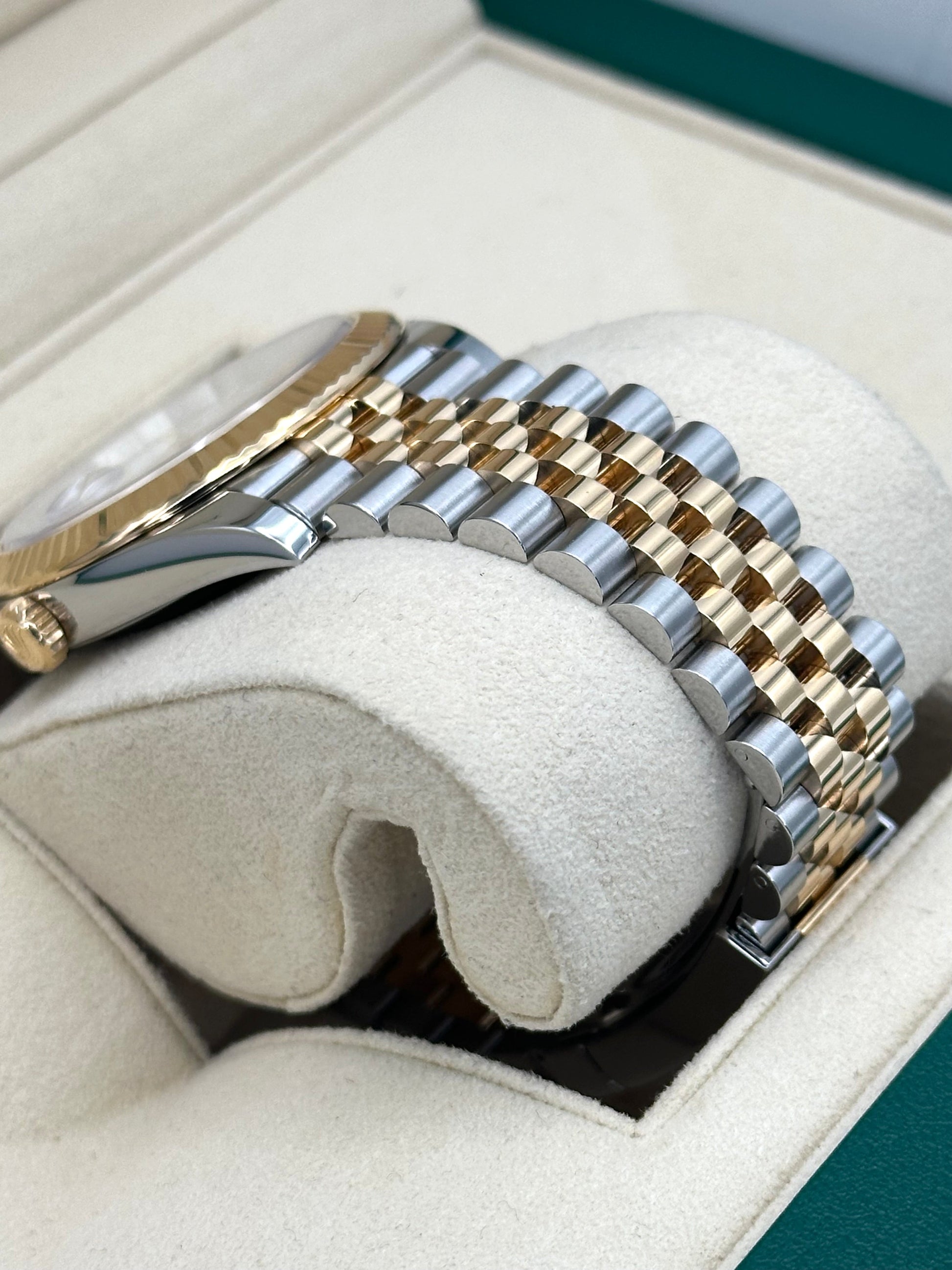 2022 Rolex Datejust 41mm 126333 Two-Tone Jubilee White Dial - MyWatchLLC