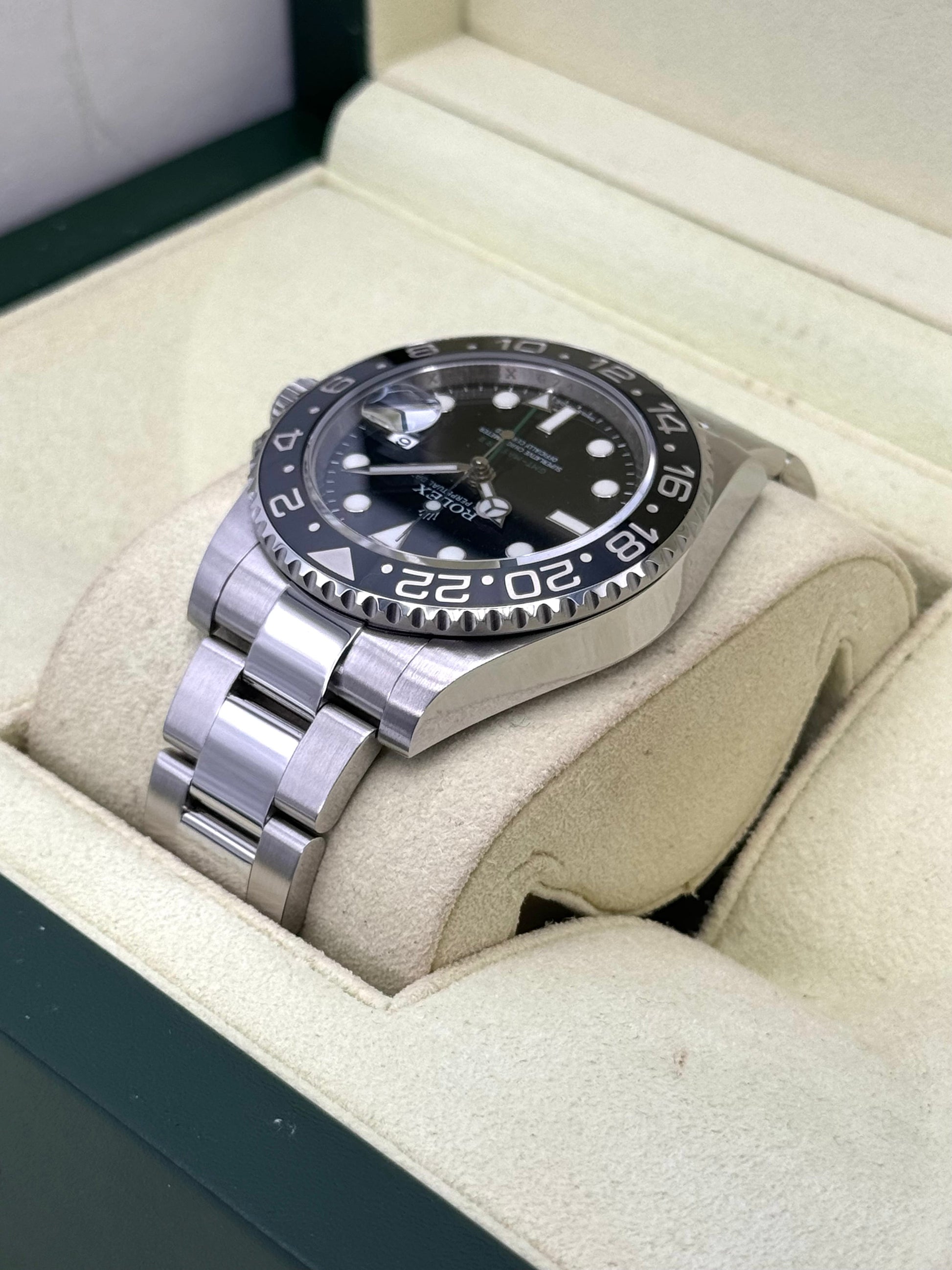 2011 Rolex GMT-Master II 40mm 116710LN Stainless Steel Black Dial - MyWatchLLC