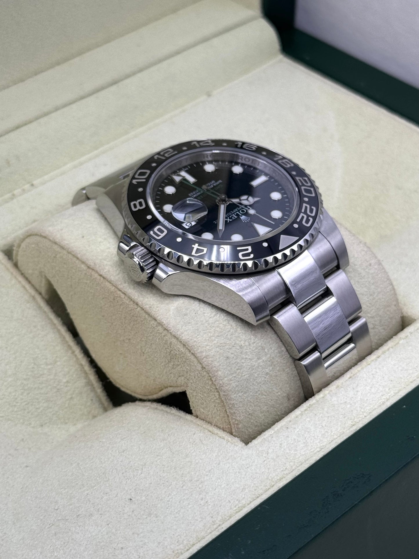 2011 Rolex GMT-Master II 40mm 116710LN Stainless Steel Black Dial - MyWatchLLC
