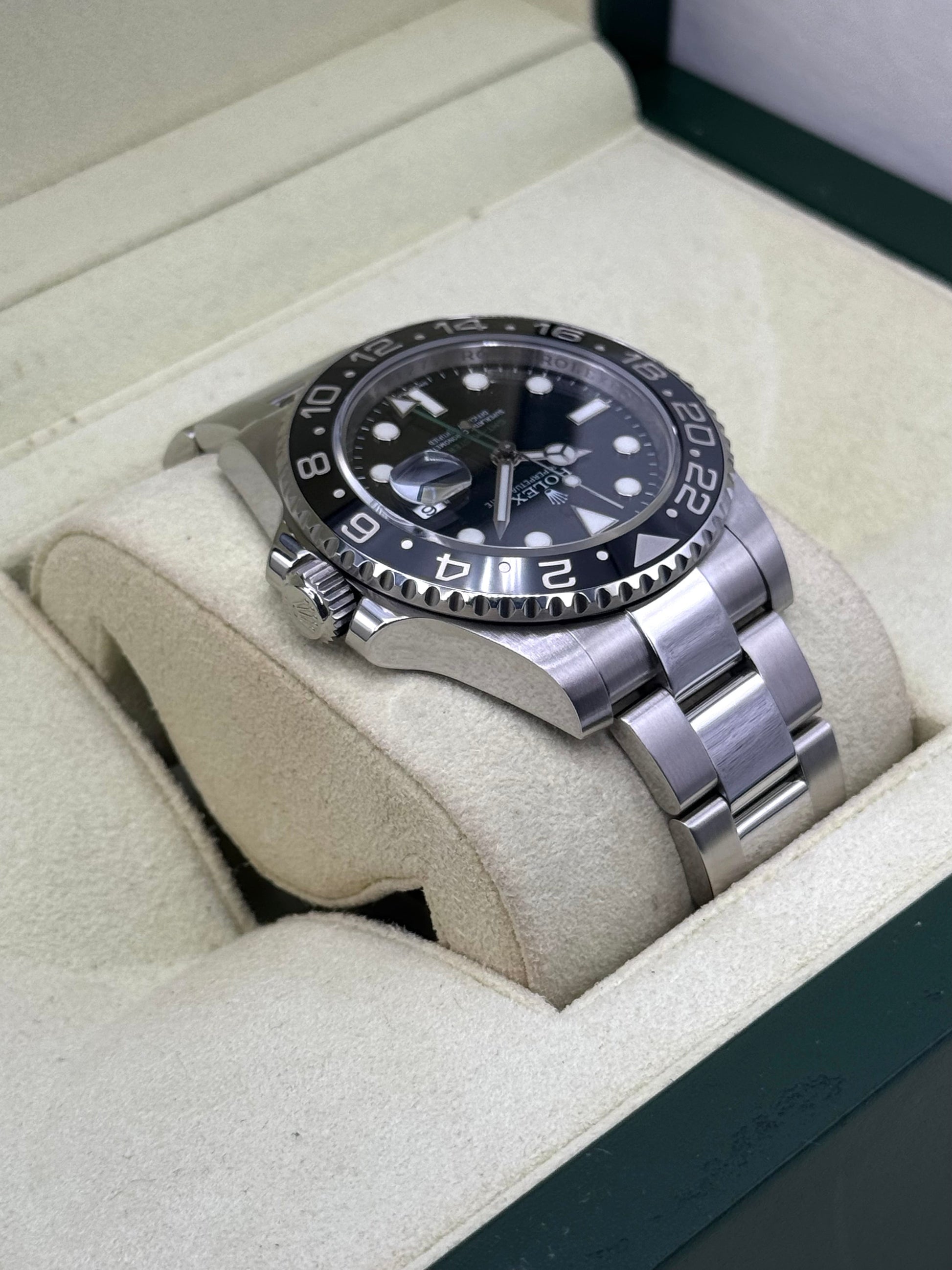 2011 Rolex GMT-Master II 40mm 116710LN Stainless Steel Black Dial - MyWatchLLC