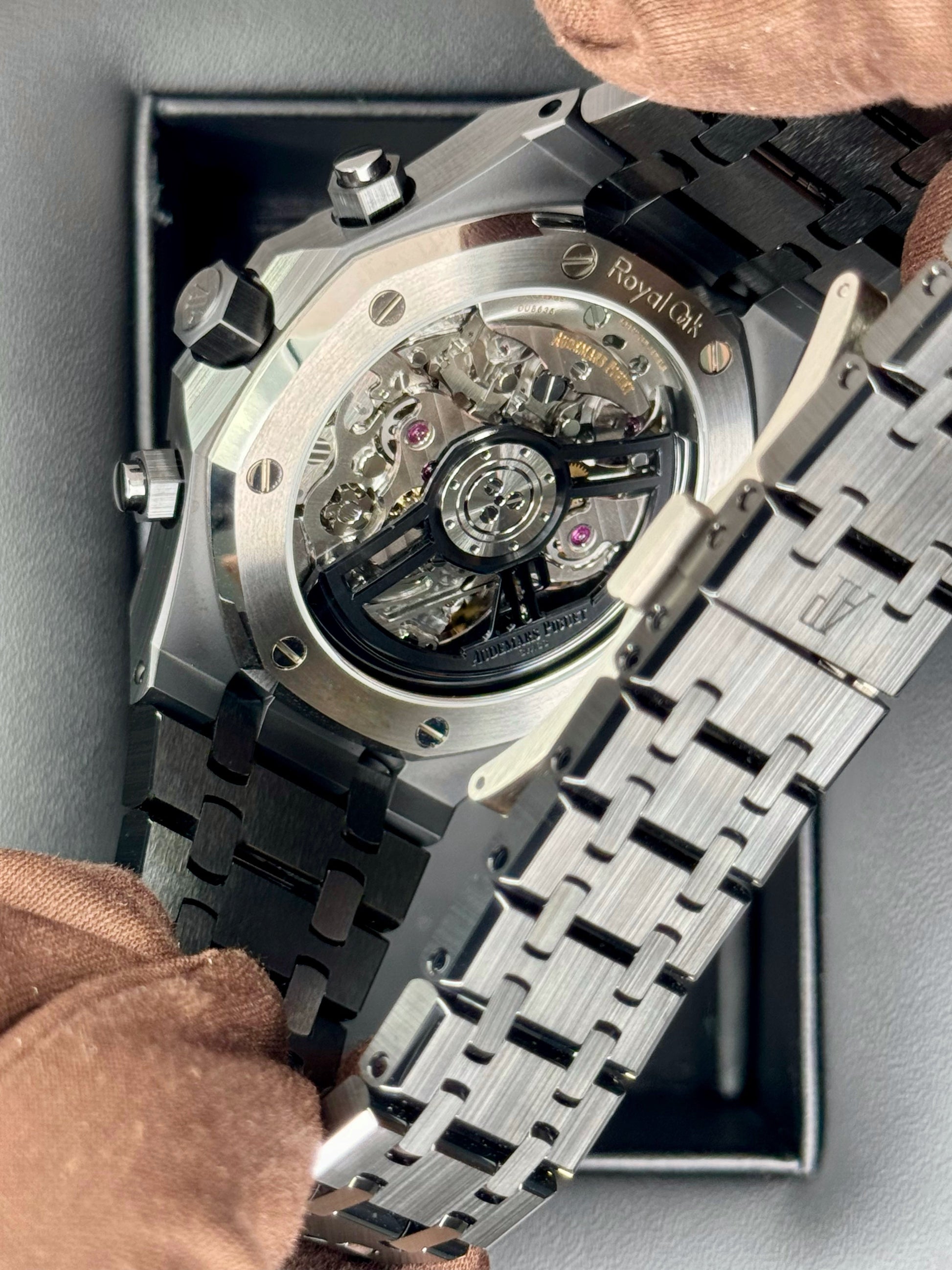 NEW 2025 Audemars Piguet Royal Oak 26240CE Black Ceramic Chronograph - MyWatchLLC