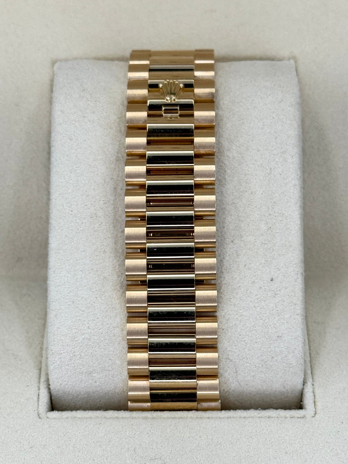 NEW 2021 Rolex Day-Date 40mm 228238 Presidential White Roman Numeral Dial - MyWatchLLC