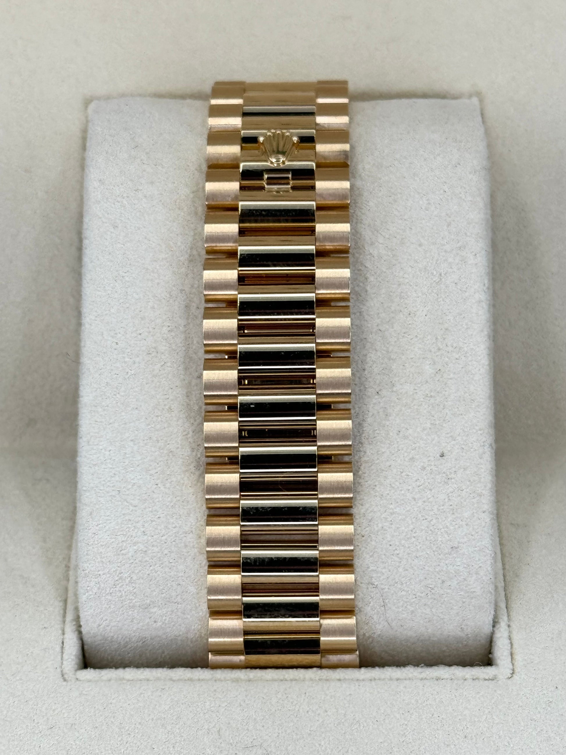 NEW 2021 Rolex Day-Date 40mm 228238 Presidential White Roman Numeral Dial - MyWatchLLC