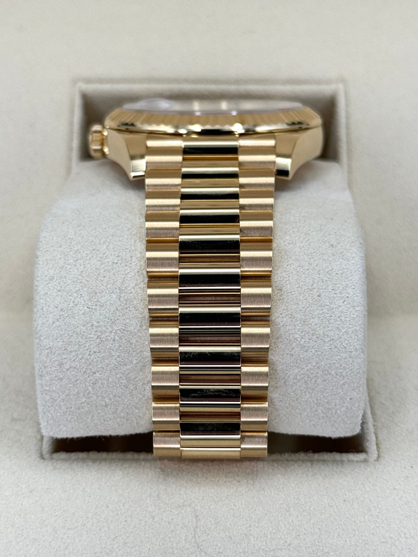 NEW 2021 Rolex Day-Date 40mm 228238 Presidential White Roman Numeral Dial - MyWatchLLC