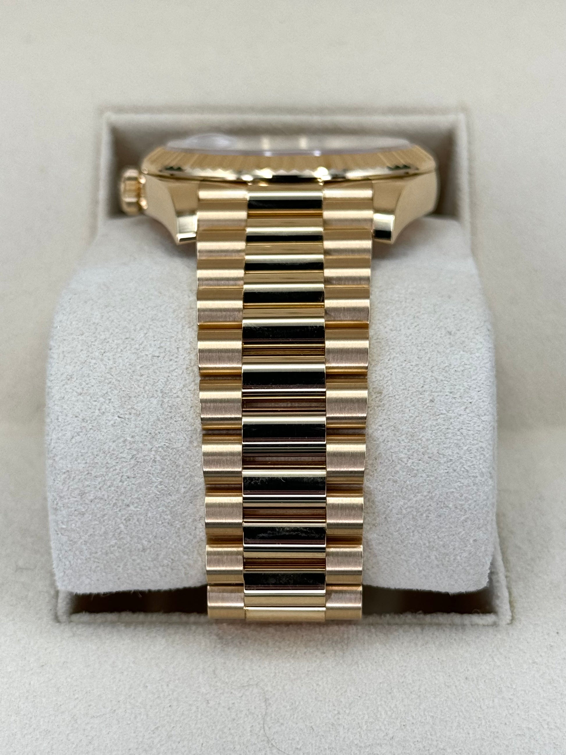 NEW 2021 Rolex Day-Date 40mm 228238 Presidential White Roman Numeral Dial - MyWatchLLC