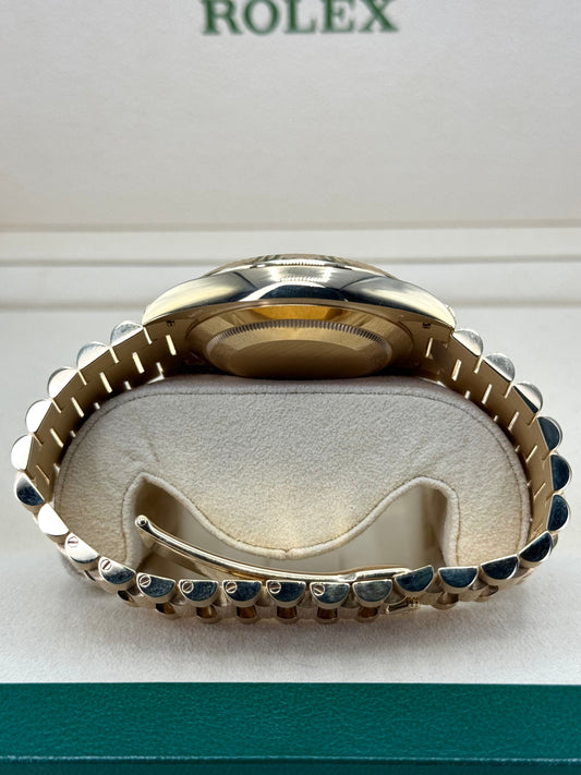 NEW 2021 Rolex Day-Date 40mm 228238 Presidential White Roman Numeral Dial - MyWatchLLC