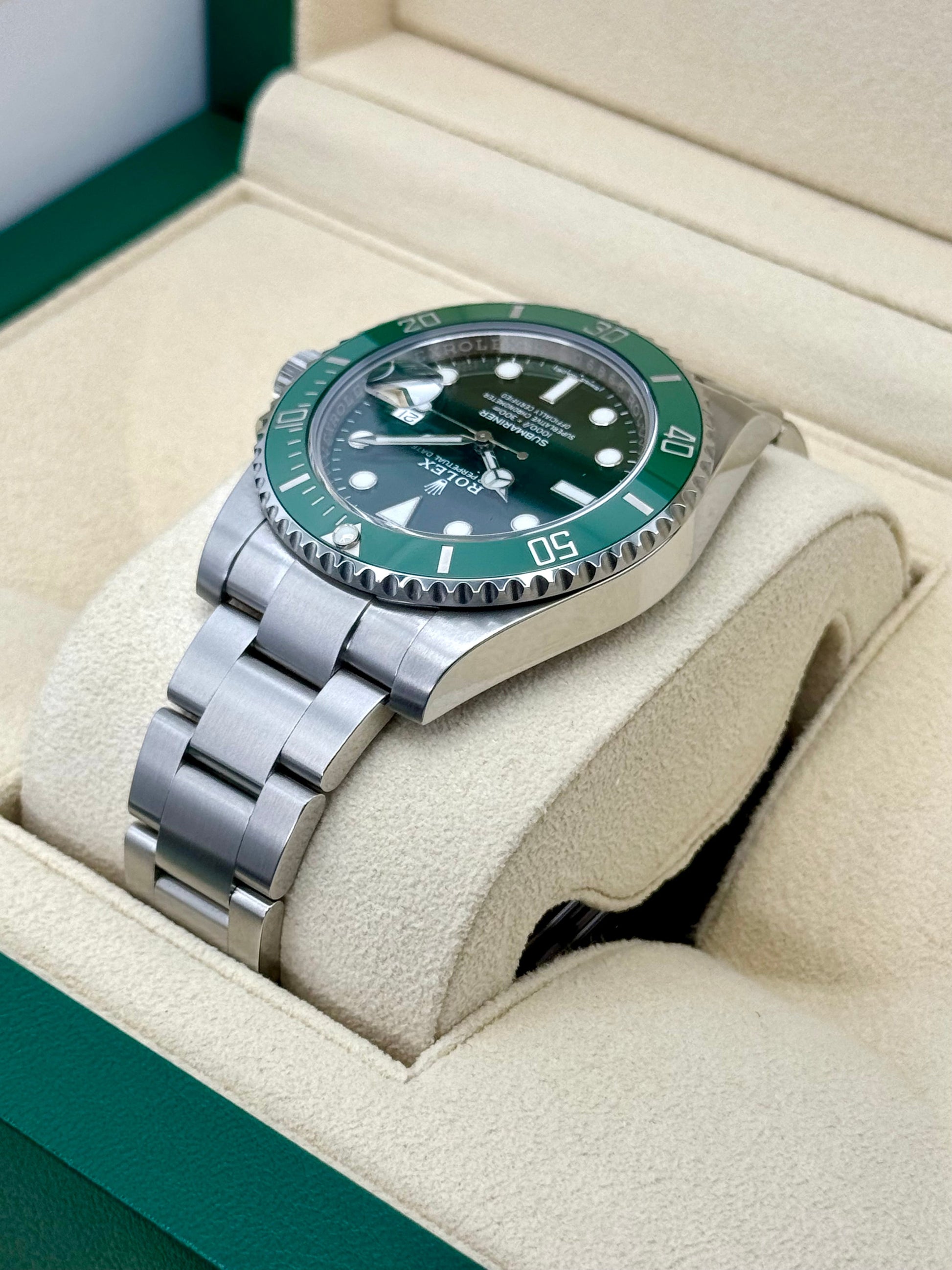 2019 Rolex Submariner "Hulk" 40mm 116610LV Green Dial - MyWatchLLC