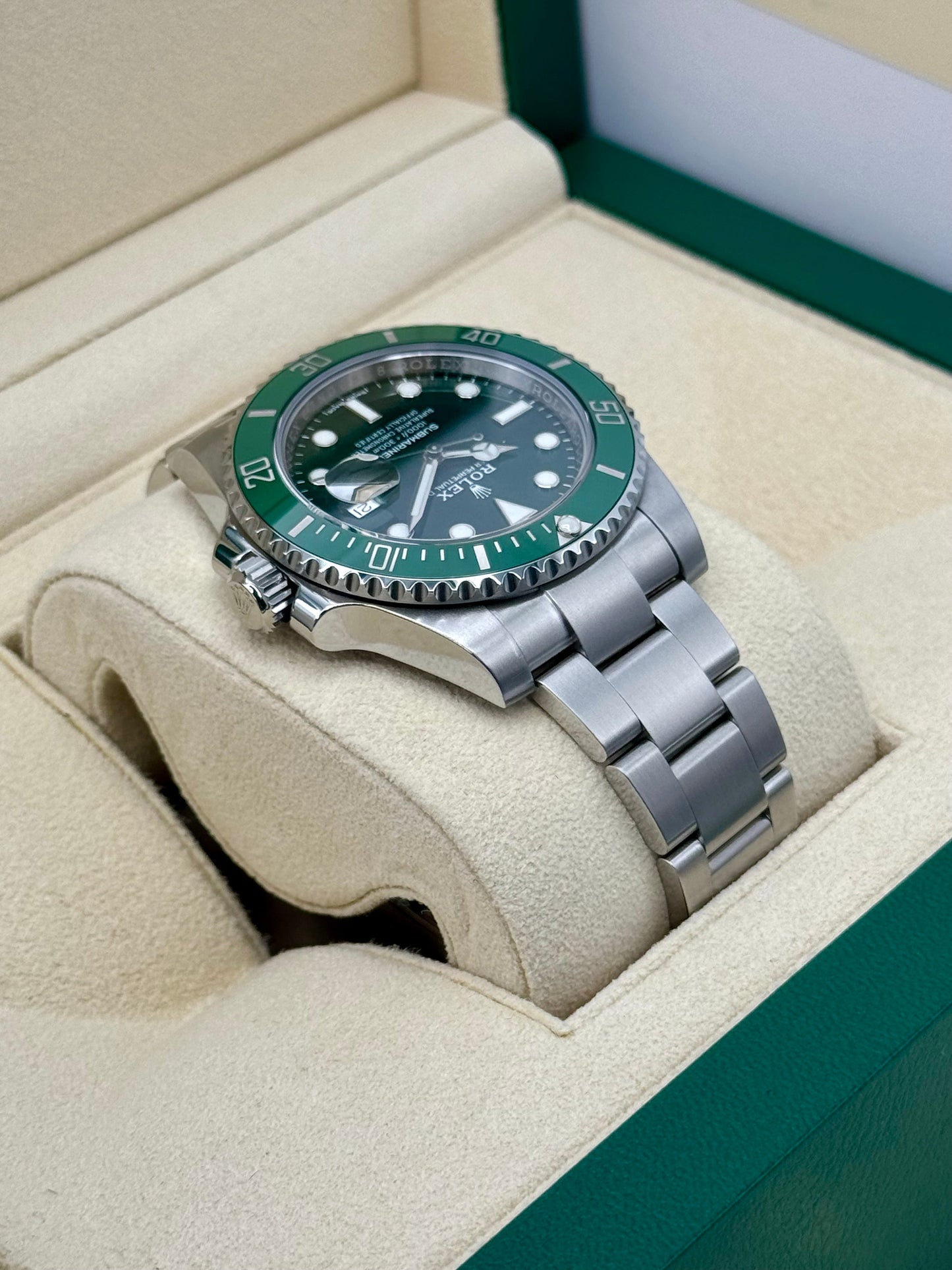 2019 Rolex Submariner "Hulk" 40mm 116610LV Green Dial - MyWatchLLC