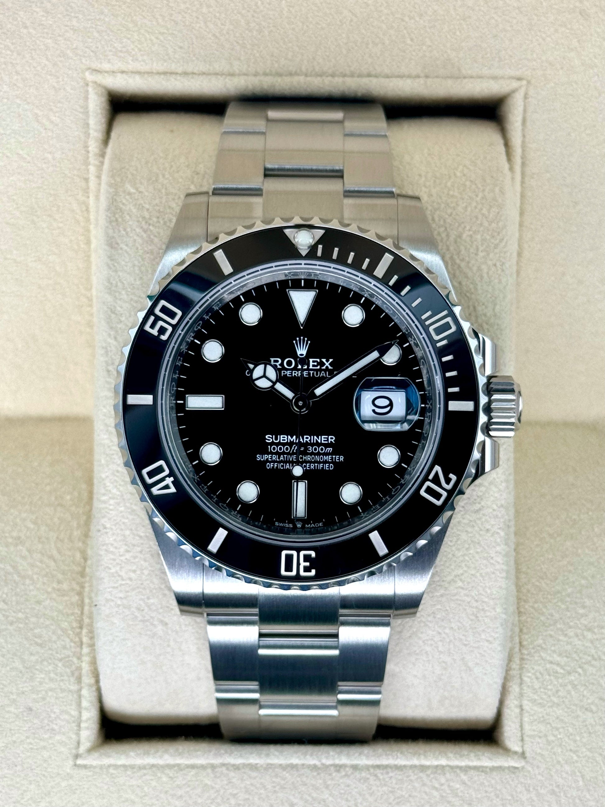 2021 Rolex Submariner 41mm 126610LN Stainless Steel Black Dial - MyWatchLLC