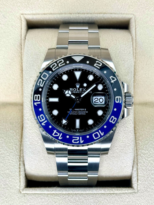 2023 Rolex GMT-Master II "Batman" 40mm 126710BLNR Oyster - MyWatchLLC