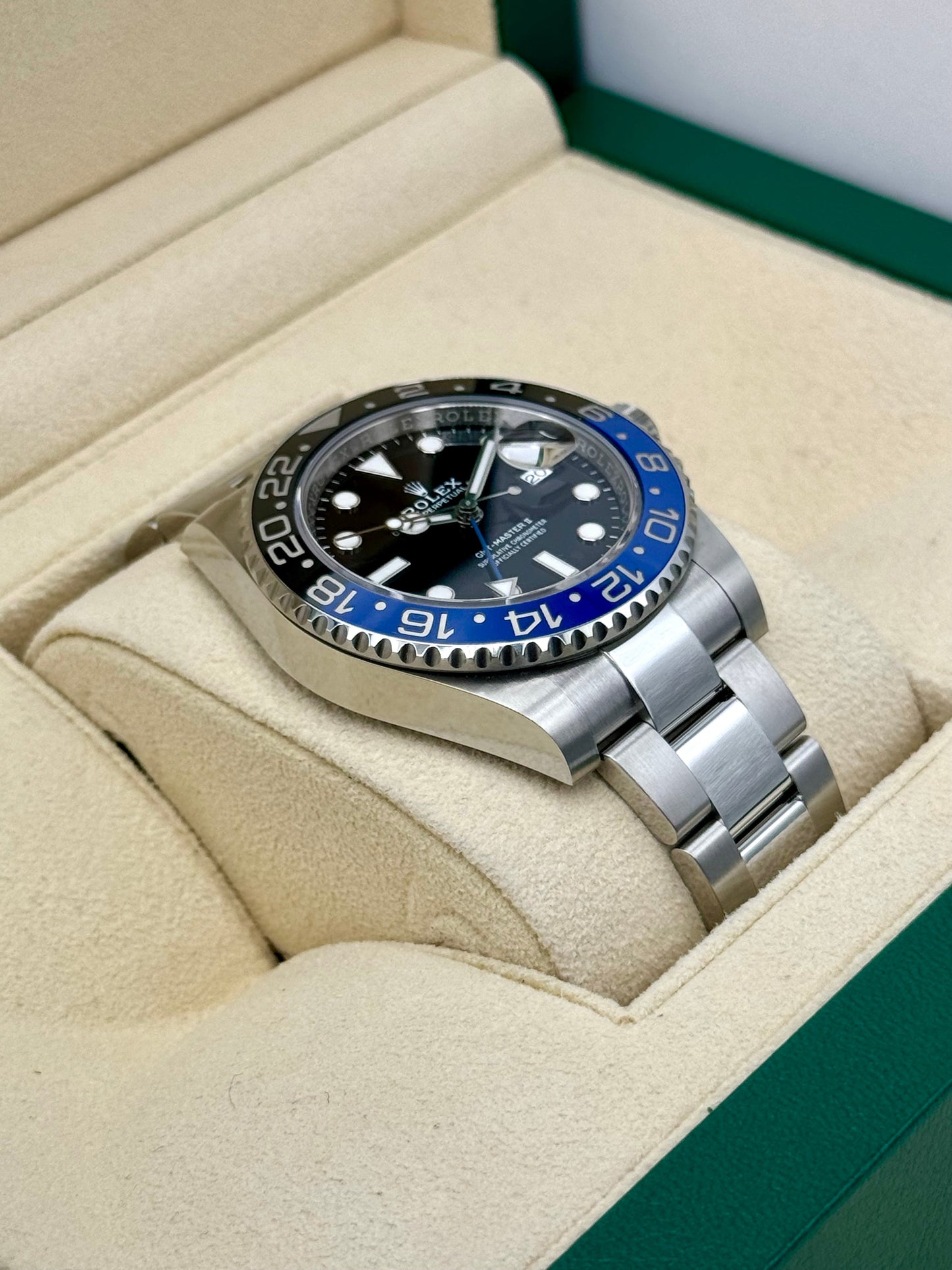2023 Rolex GMT-Master II "Batman" 40mm 126710BLNR Oyster - MyWatchLLC