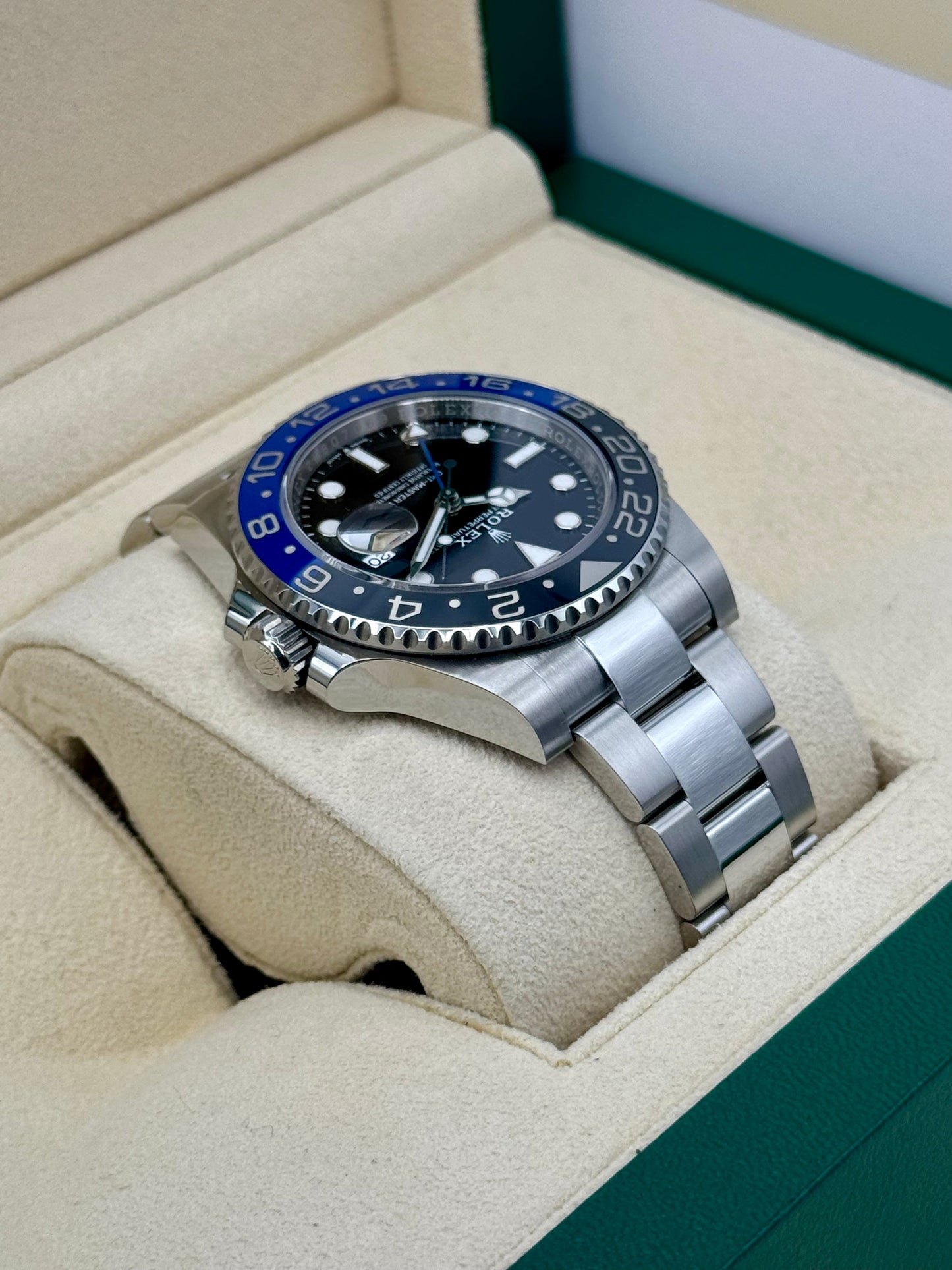 2023 Rolex GMT-Master II "Batman" 40mm 126710BLNR Oyster - MyWatchLLC
