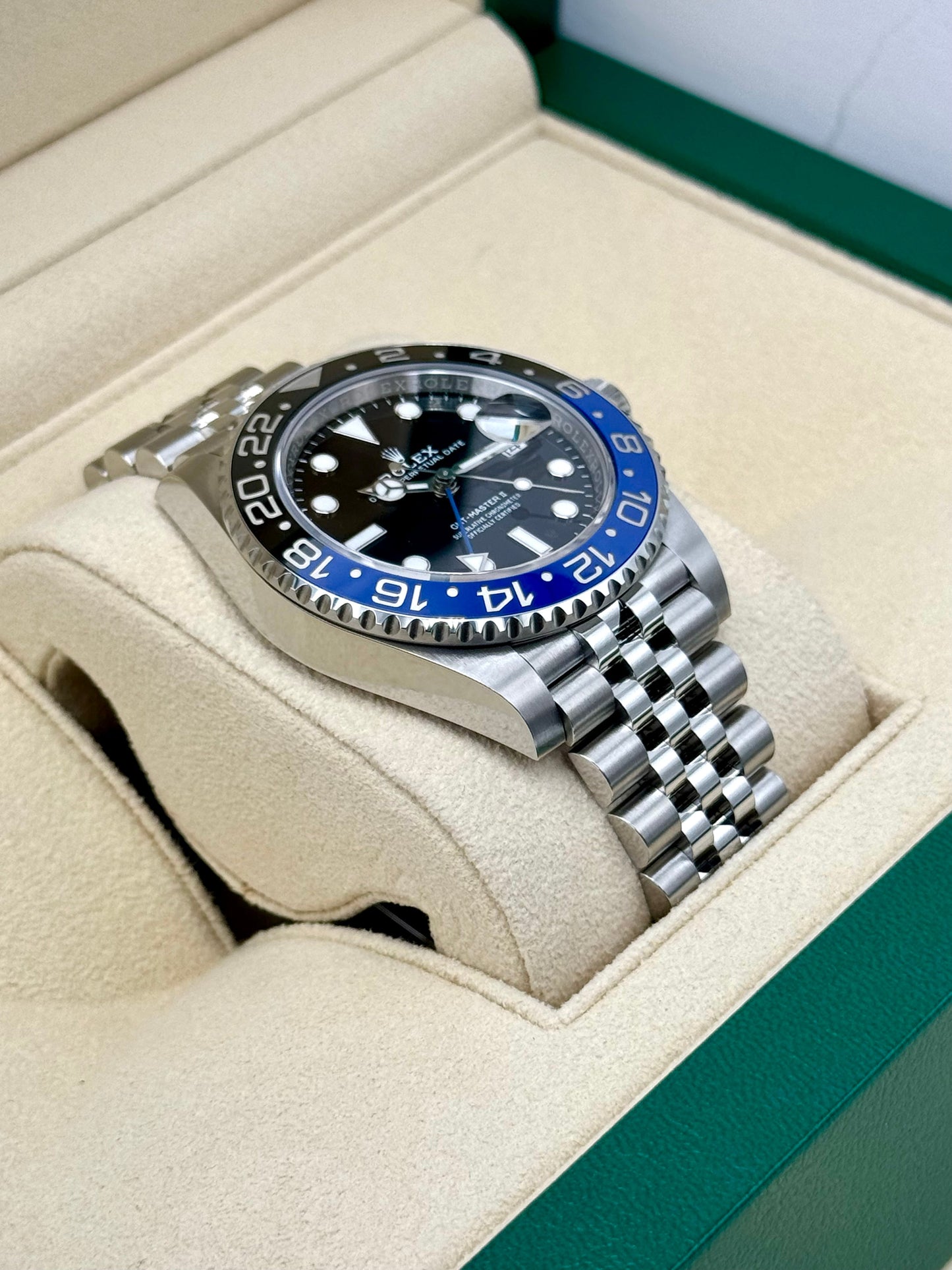 NEW 2024 Rolex GMT-Master II "Batgirl" 40mm 126710BLNR Jubilee - MyWatchLLC