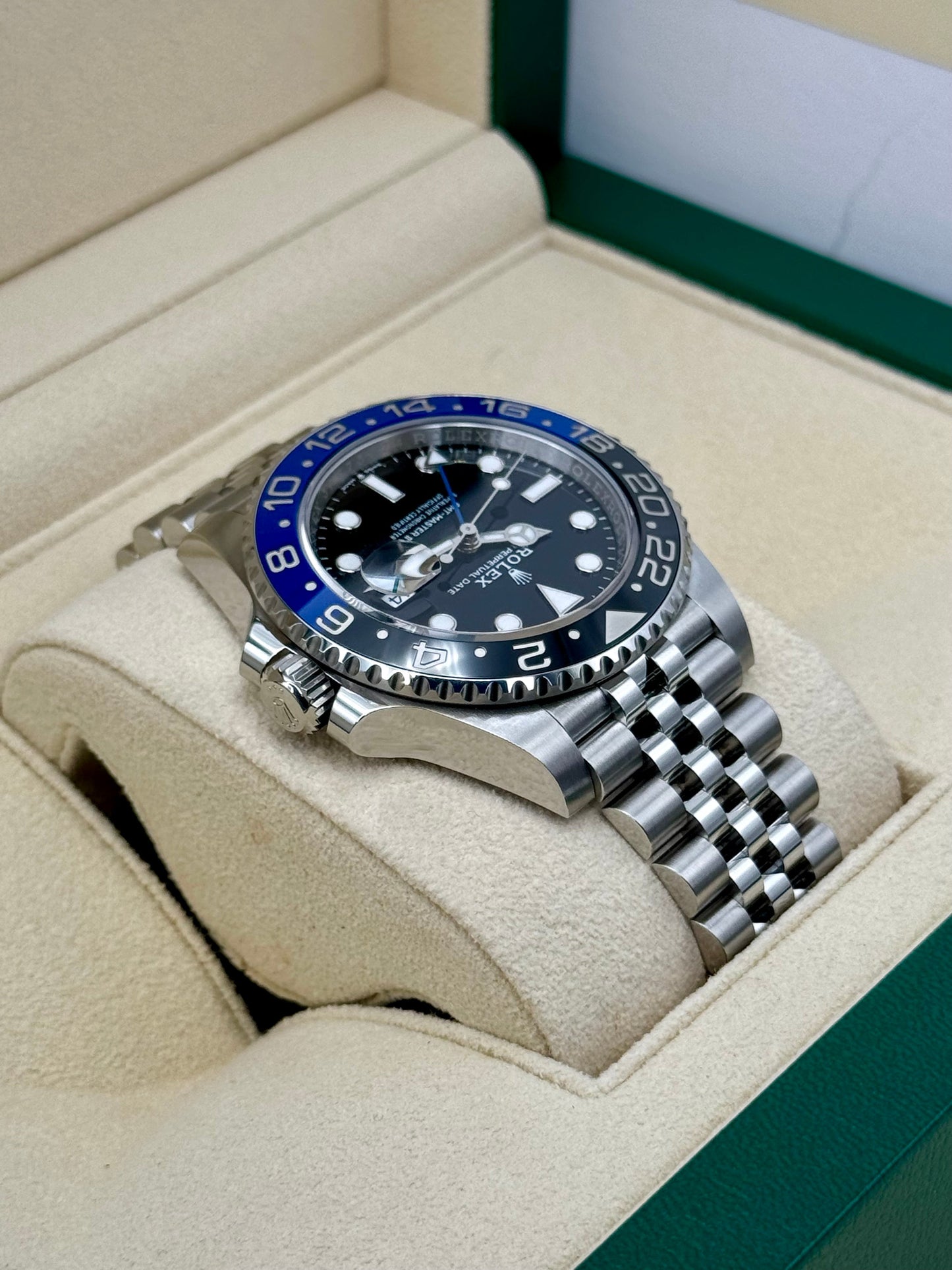 NEW 2024 Rolex GMT-Master II "Batgirl" 40mm 126710BLNR Jubilee - MyWatchLLC