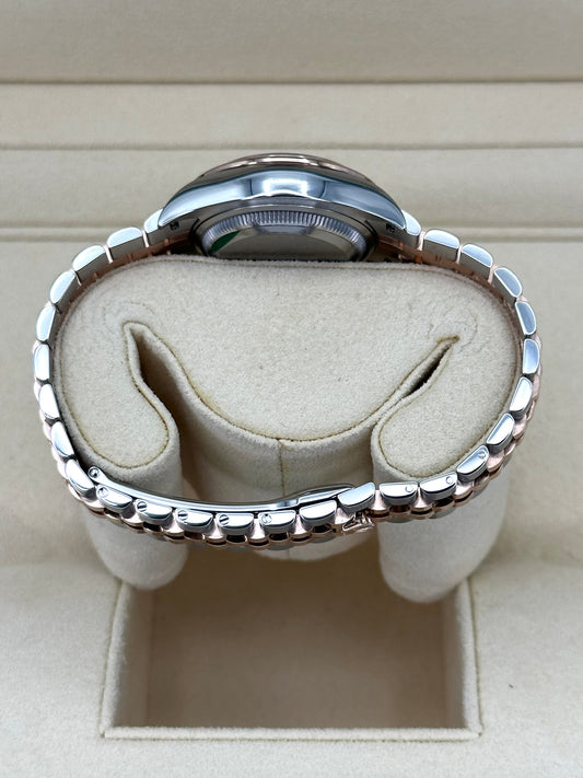 2017 Rolex Lady-Datejust 28mm 279381RBR Two-Tone Purple Diamond Dial - MyWatchLLC