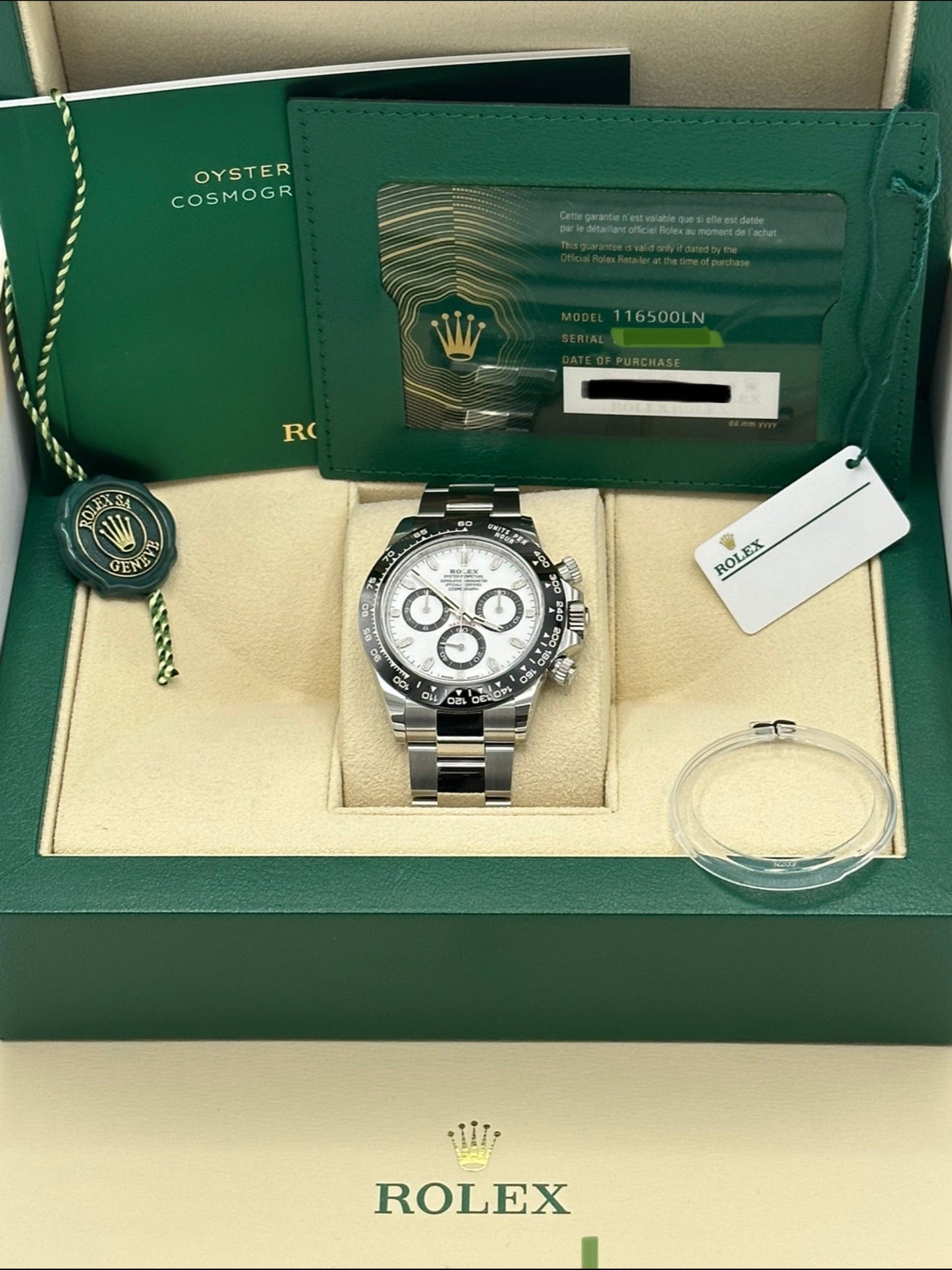 NEW 2023 Rolex Daytona Stainless Steel Panda Dial - MyWatchLLC