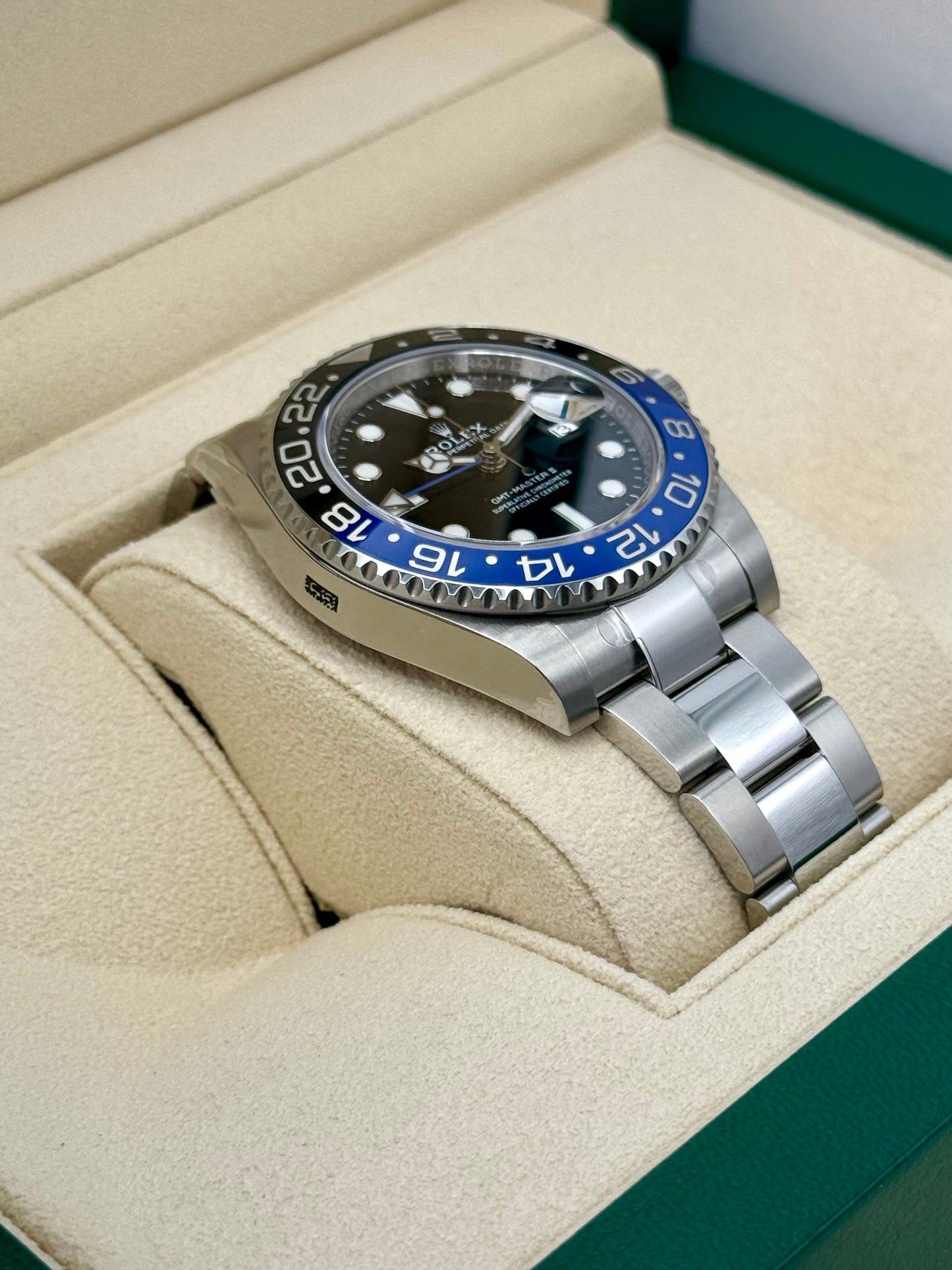 NEW OLD STOCK 2017 Rolex GMT-Master II "Batman" 40mm 116710BLNR Oyster - MyWatchLLC