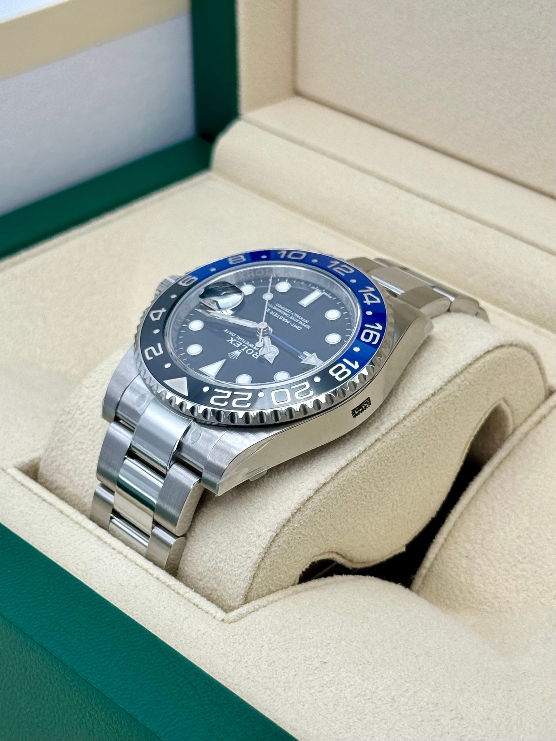 NEW OLD STOCK 2017 Rolex GMT-Master II "Batman" 40mm 116710BLNR Oyster - MyWatchLLC