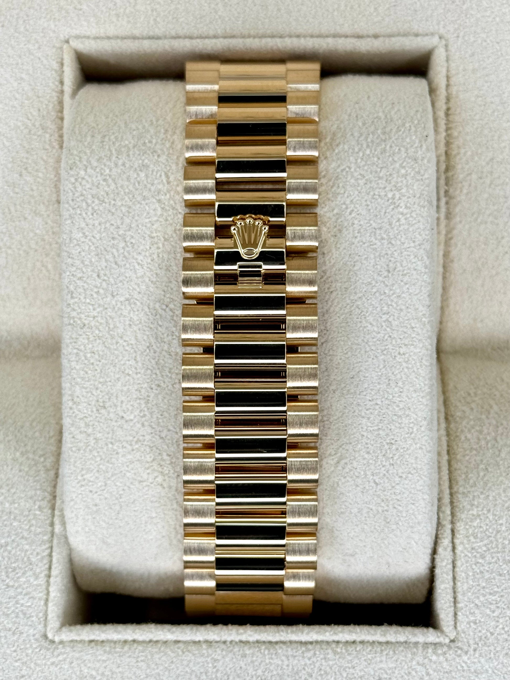 2022 Rolex Day-Date 40mm 228238 Presidential White Roman Numeral Dial - MyWatchLLC