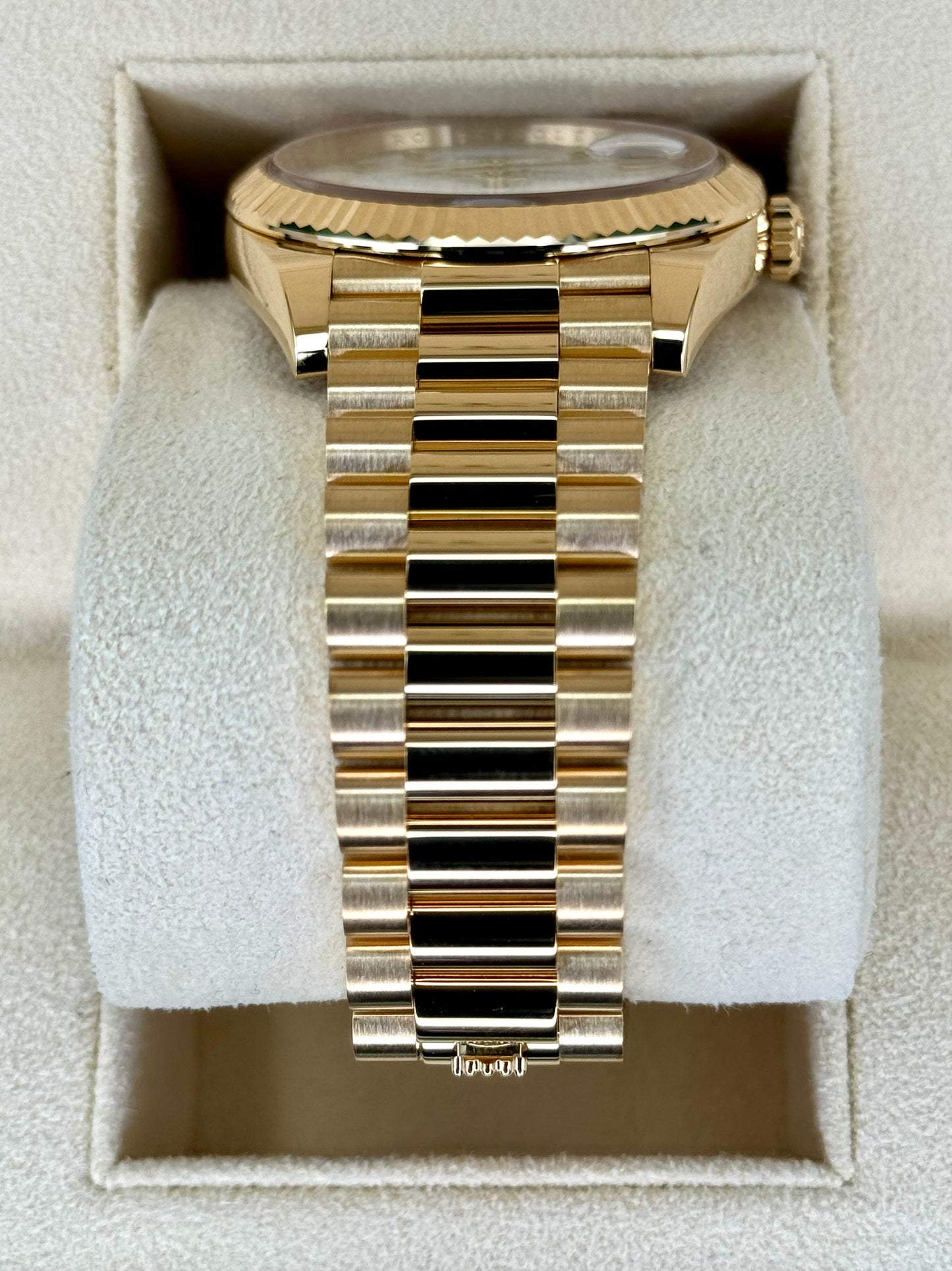 2022 Rolex Day-Date 40mm 228238 Presidential White Roman Numeral Dial - MyWatchLLC