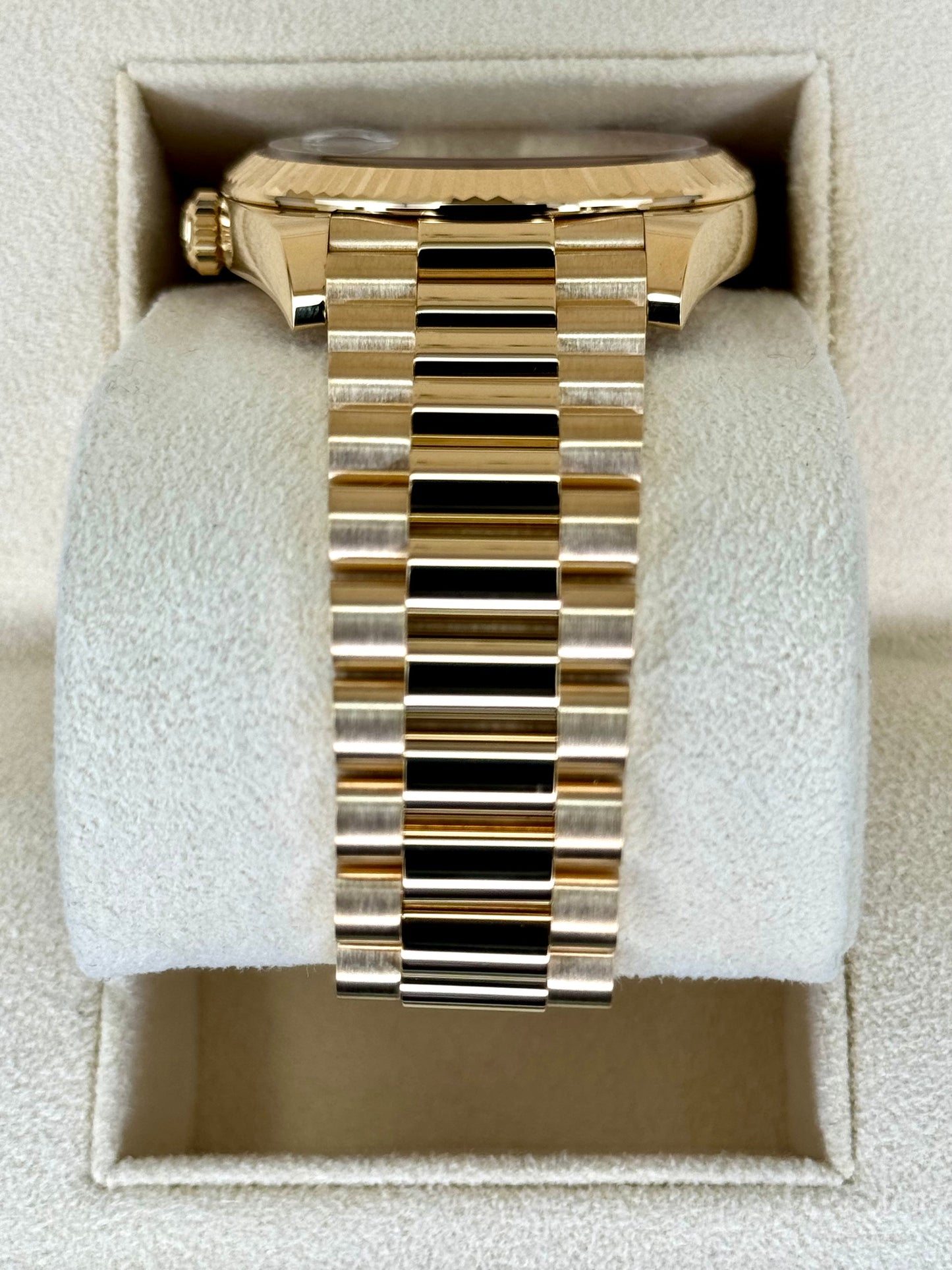 2022 Rolex Day-Date 40mm 228238 Presidential White Roman Numeral Dial - MyWatchLLC