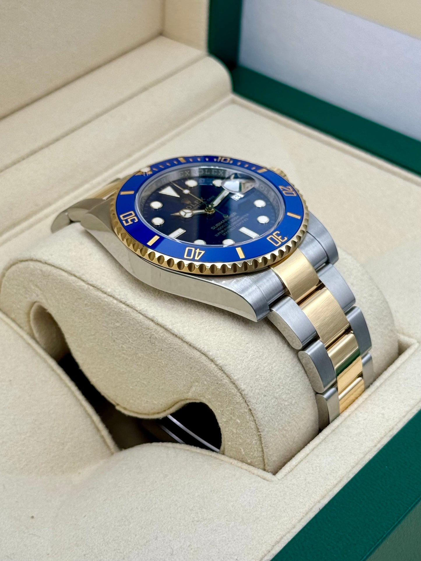 2020 Rolex Submariner "Bluesy" 40mm 116613LB Two-Tone Blue Dial - MyWatchLLC