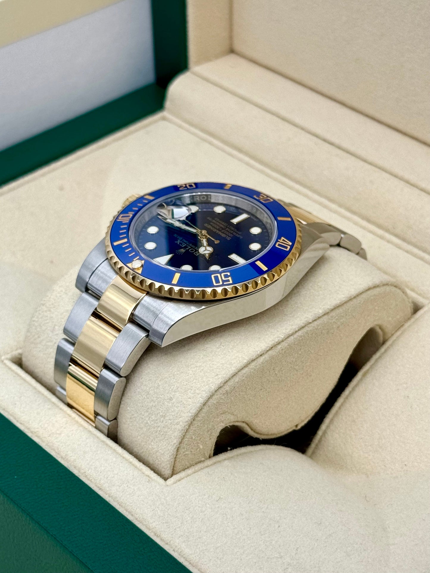 2020 Rolex Submariner "Bluesy" 40mm 116613LB Two-Tone Blue Dial - MyWatchLLC
