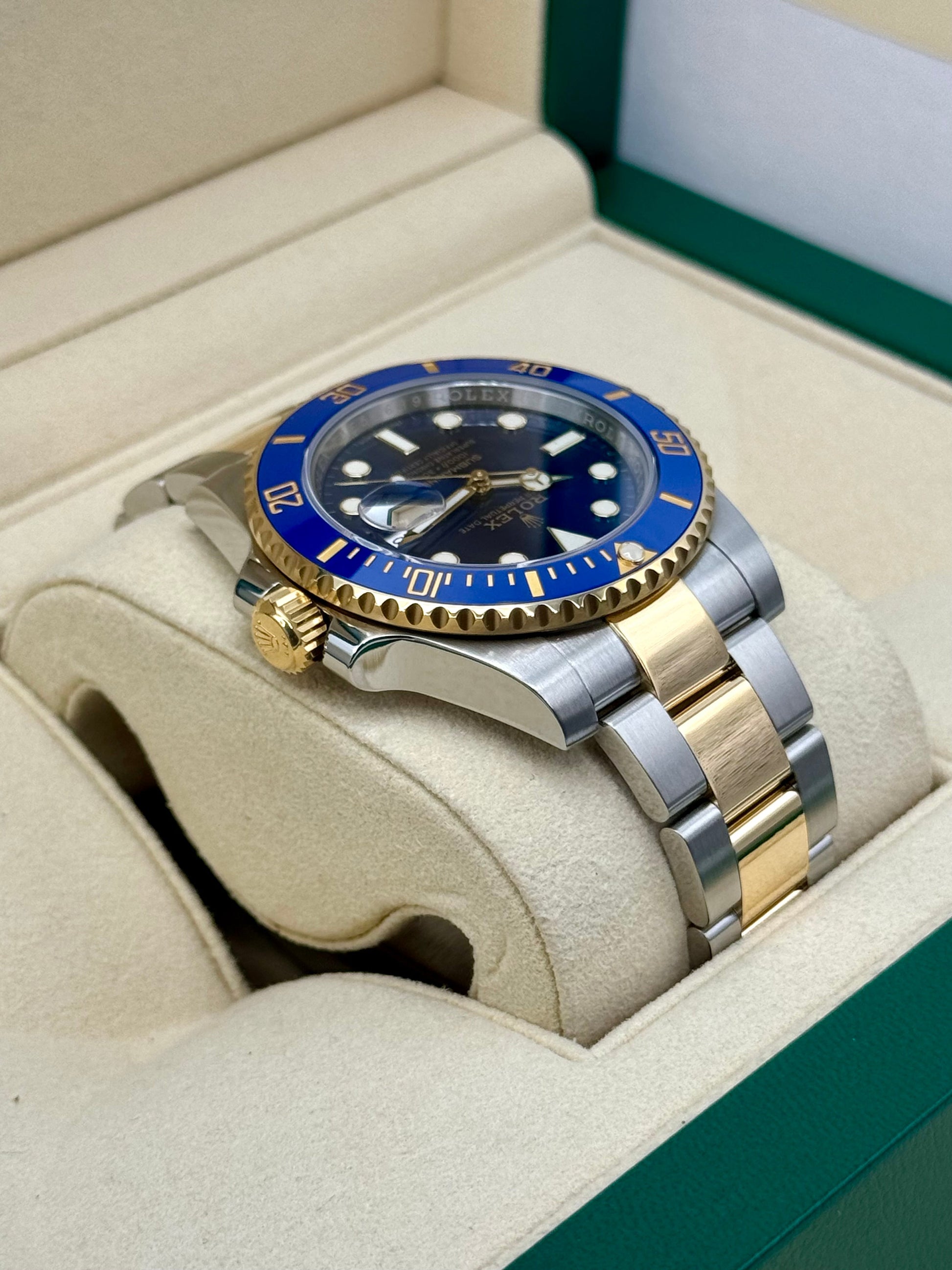 2020 Rolex Submariner "Bluesy" 40mm 116613LB Two-Tone Blue Dial - MyWatchLLC