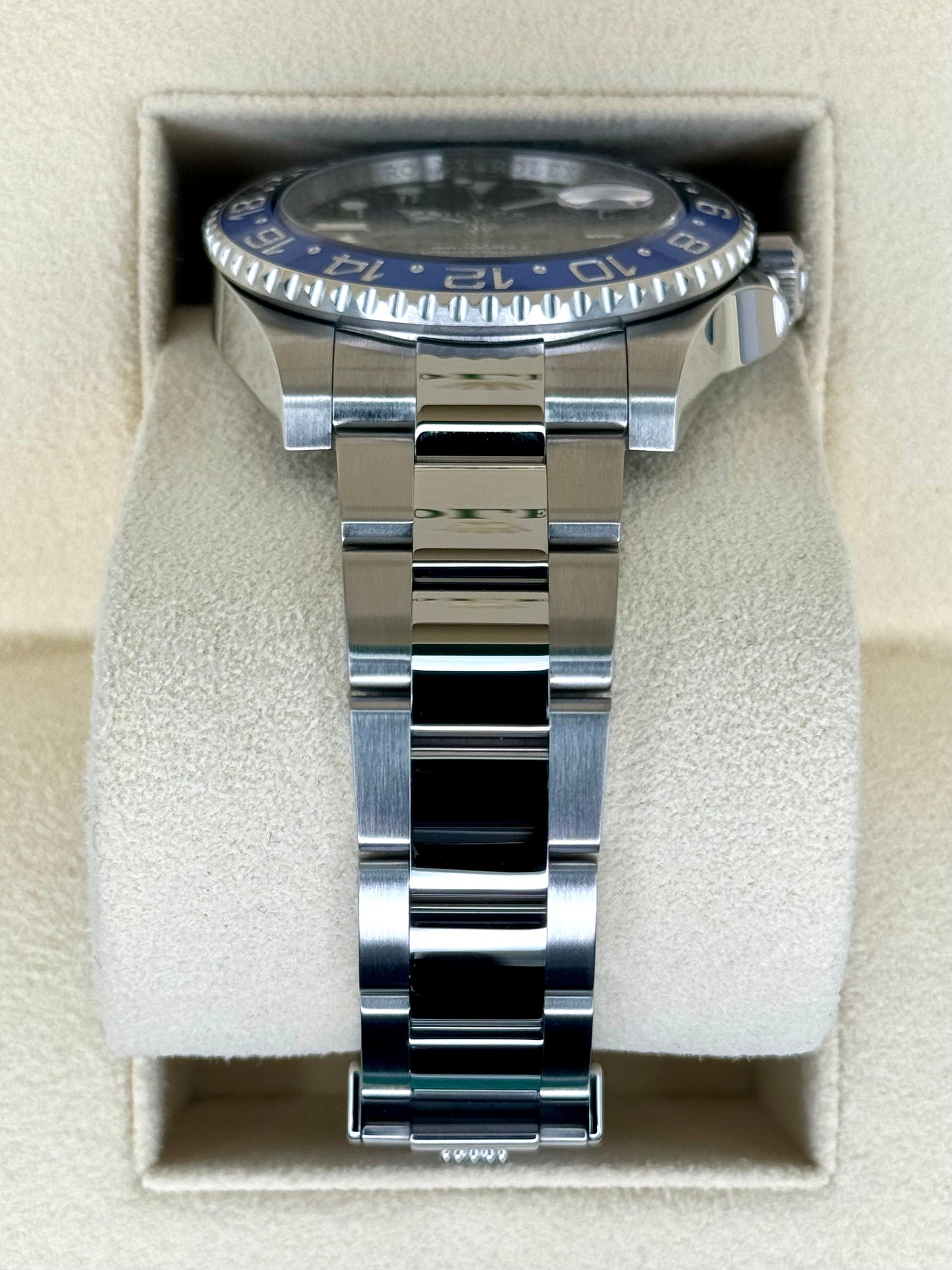 2022 Rolex GMT-Master II "Batman" 40mm 126710BLNR Oyster - MyWatchLLC