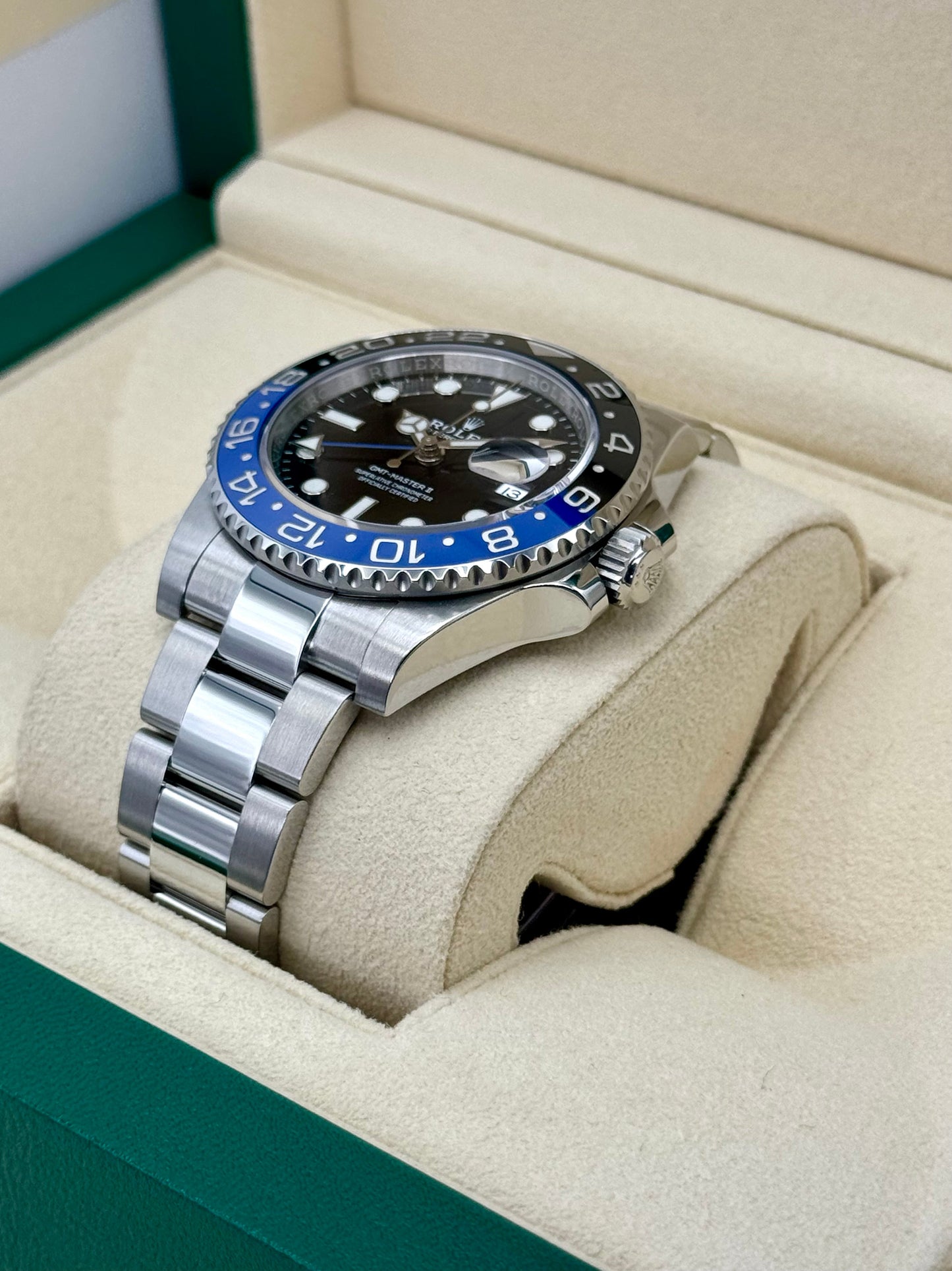 2022 Rolex GMT-Master II "Batman" 40mm 126710BLNR Oyster - MyWatchLLC