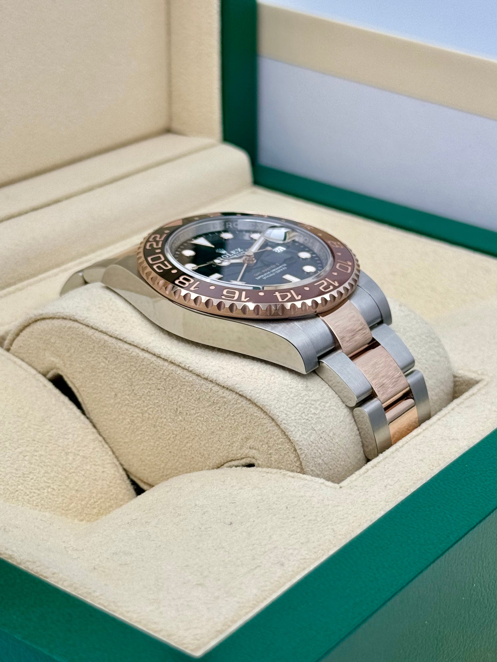 NEW 2022 Rolex GMT-Master II "Rootbeer" 40mm 126711CHNR Black Dial - MyWatchLLC