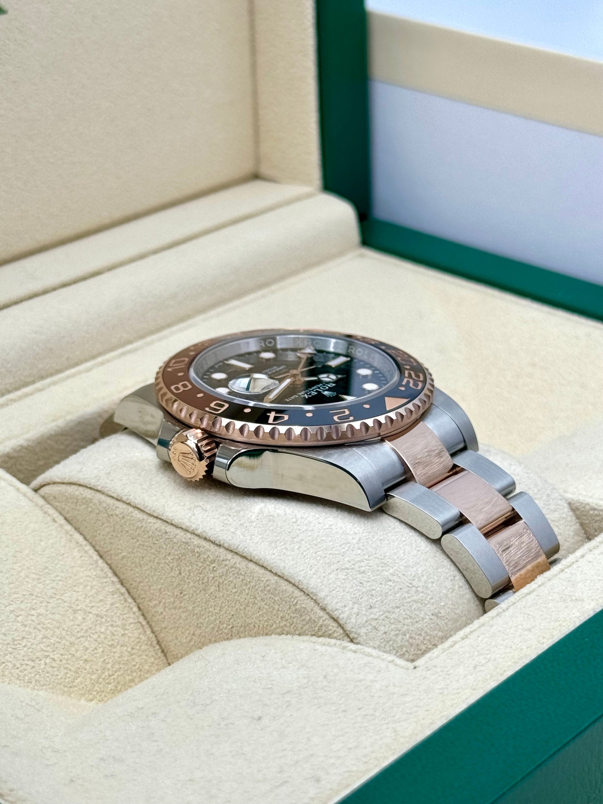 NEW 2022 Rolex GMT-Master II "Rootbeer" 40mm 126711CHNR Black Dial - MyWatchLLC