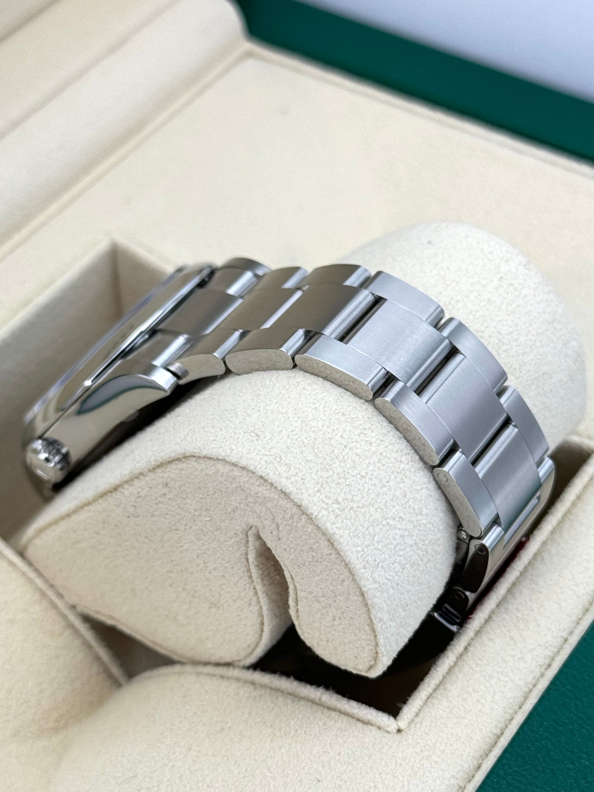 NEW 2023 Rolex Oyster Perpetual 36mm 126000 Tiffany Blue Dial - MyWatchLLC