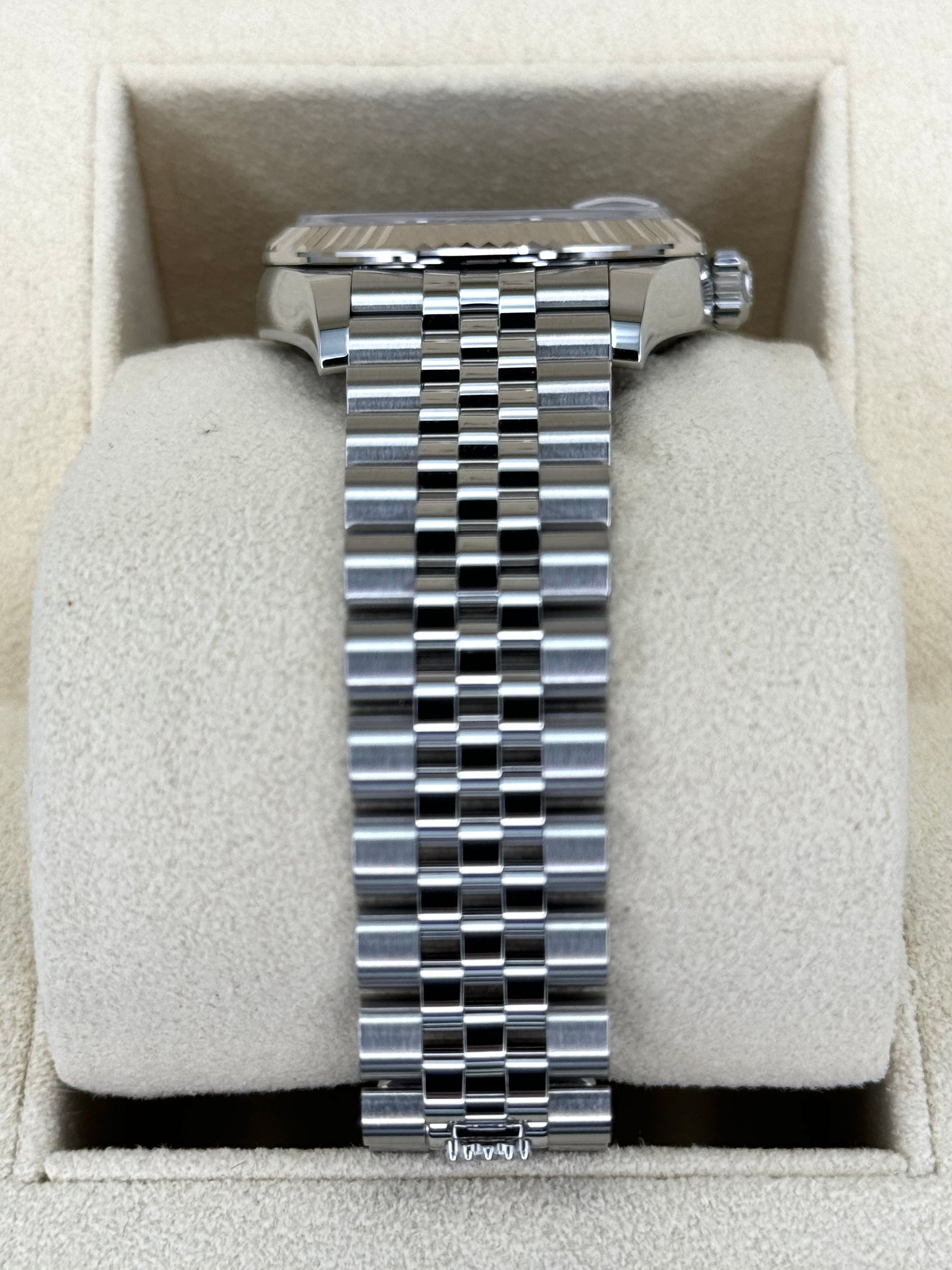 NEW 2023 Rolex Lady DJ 31mm 278274 Stainless Steel Jubilee Floral Dial - MyWatchLLC