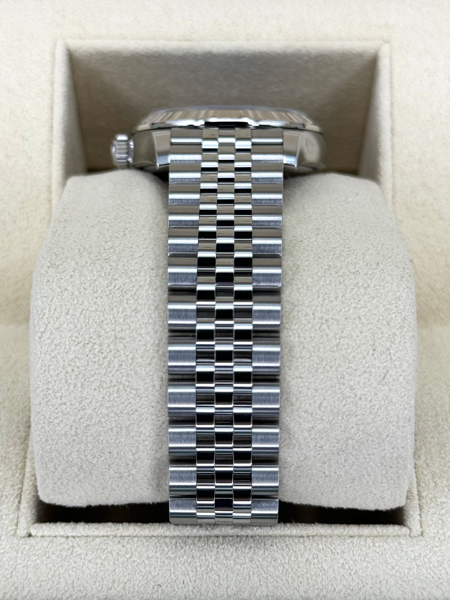 NEW 2023 Rolex Lady DJ 31mm 278274 Stainless Steel Jubilee Floral Dial - MyWatchLLC