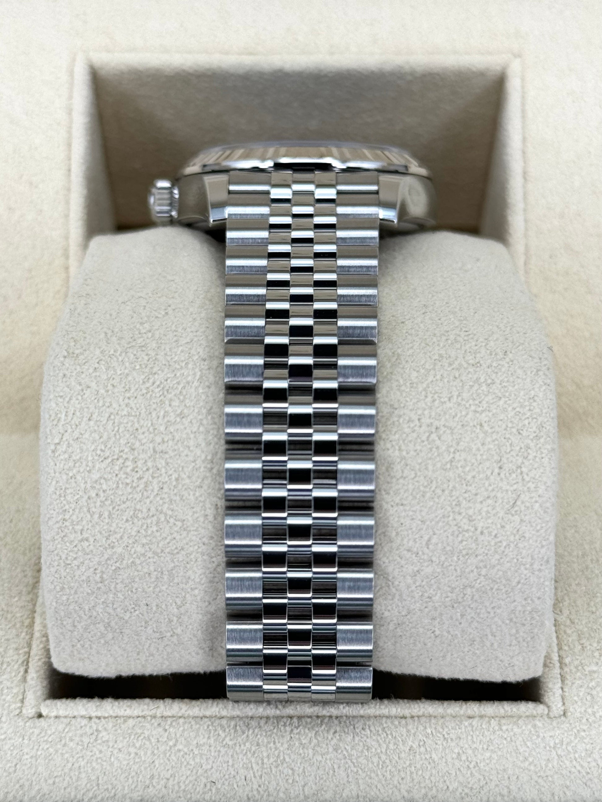 NEW 2023 Rolex Lady DJ 31mm 278274 Stainless Steel Jubilee Floral Dial - MyWatchLLC