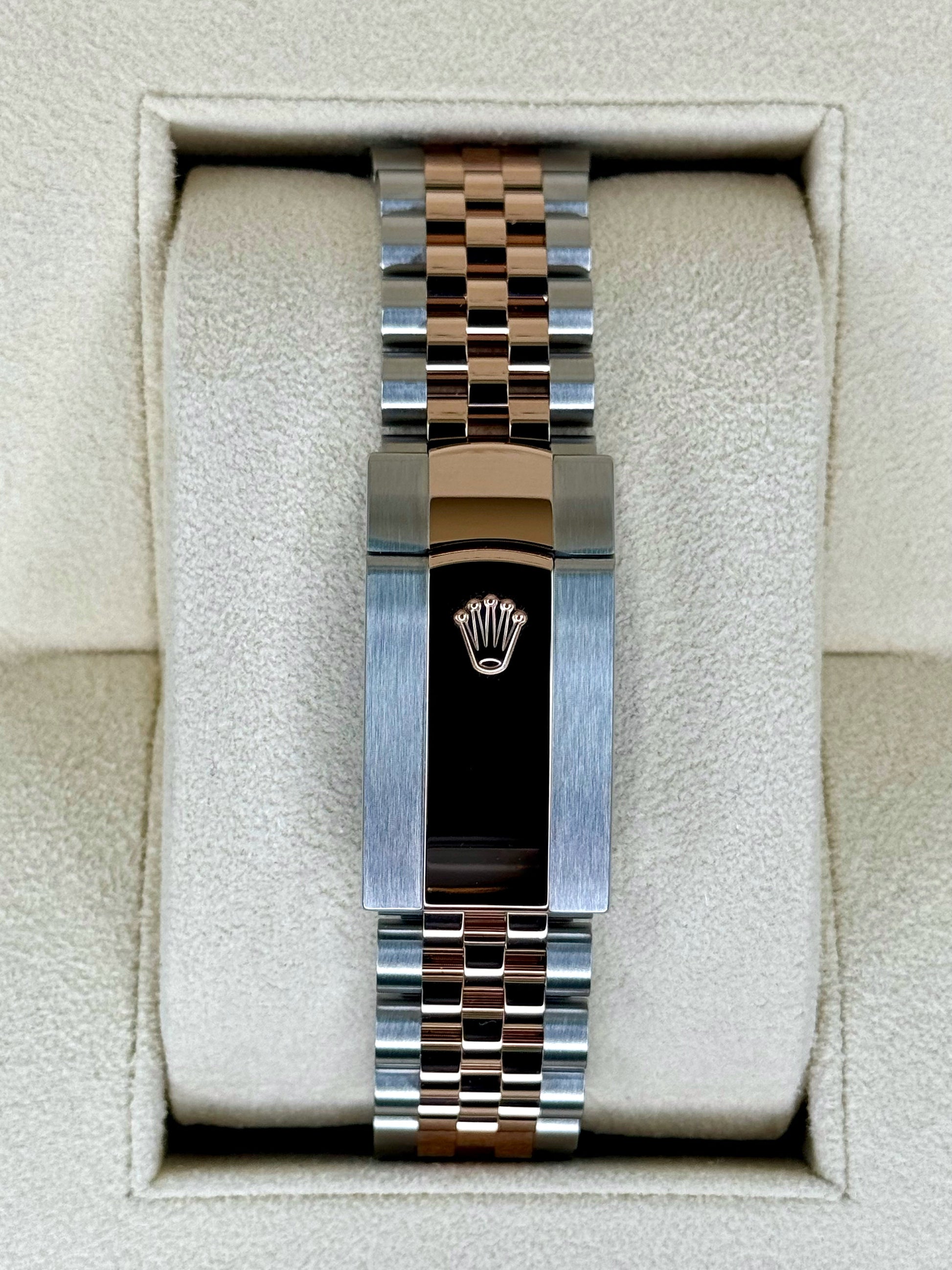 NEW 2024 Rolex Datejust 41mm 126331 Two-Tone Jubilee Sundust Diamond Dial - MyWatchLLC