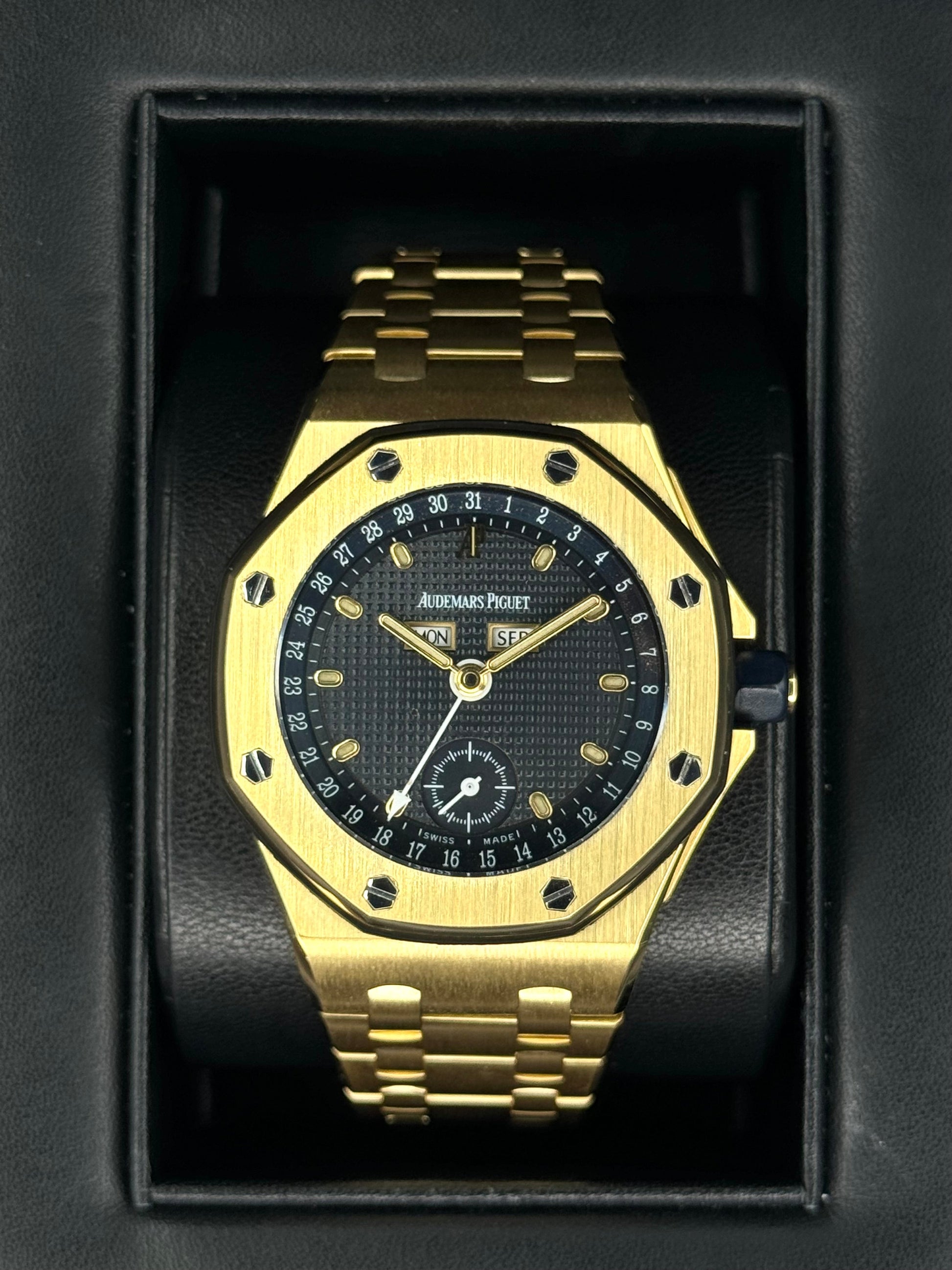 1997 Audemars Piguet Royal Oak Offshore 25807BA Triple Calendar - MyWatchLLC