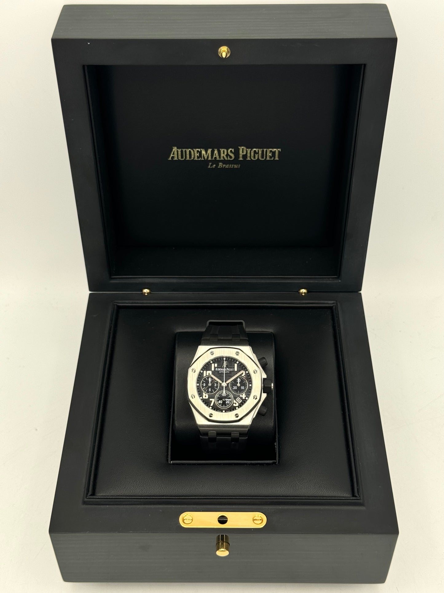 2010 Audemars Piguet Royal Oak Offshore 37mm 26283ST Black Dial - MyWatchLLC