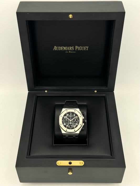 2010 Audemars Piguet Royal Oak Offshore 37mm 26283ST Black Dial - MyWatchLLC