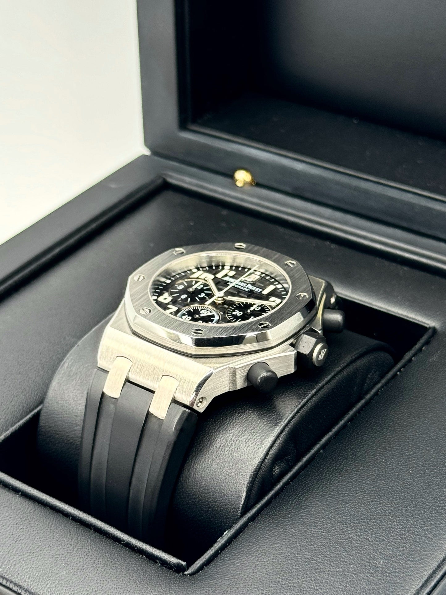 2010 Audemars Piguet Royal Oak Offshore 37mm 26283ST Black Dial - MyWatchLLC