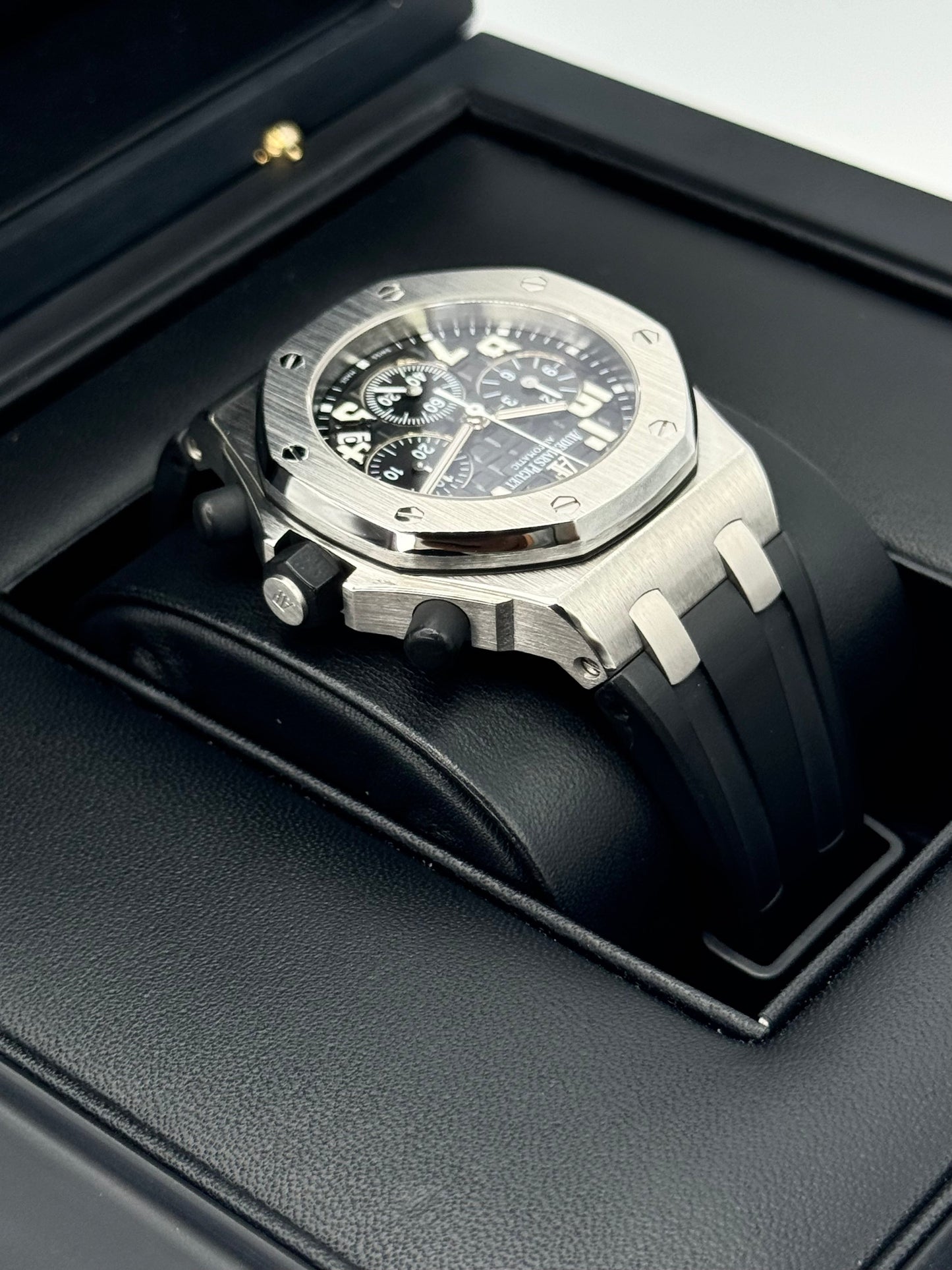 2010 Audemars Piguet Royal Oak Offshore 37mm 26283ST Black Dial - MyWatchLLC